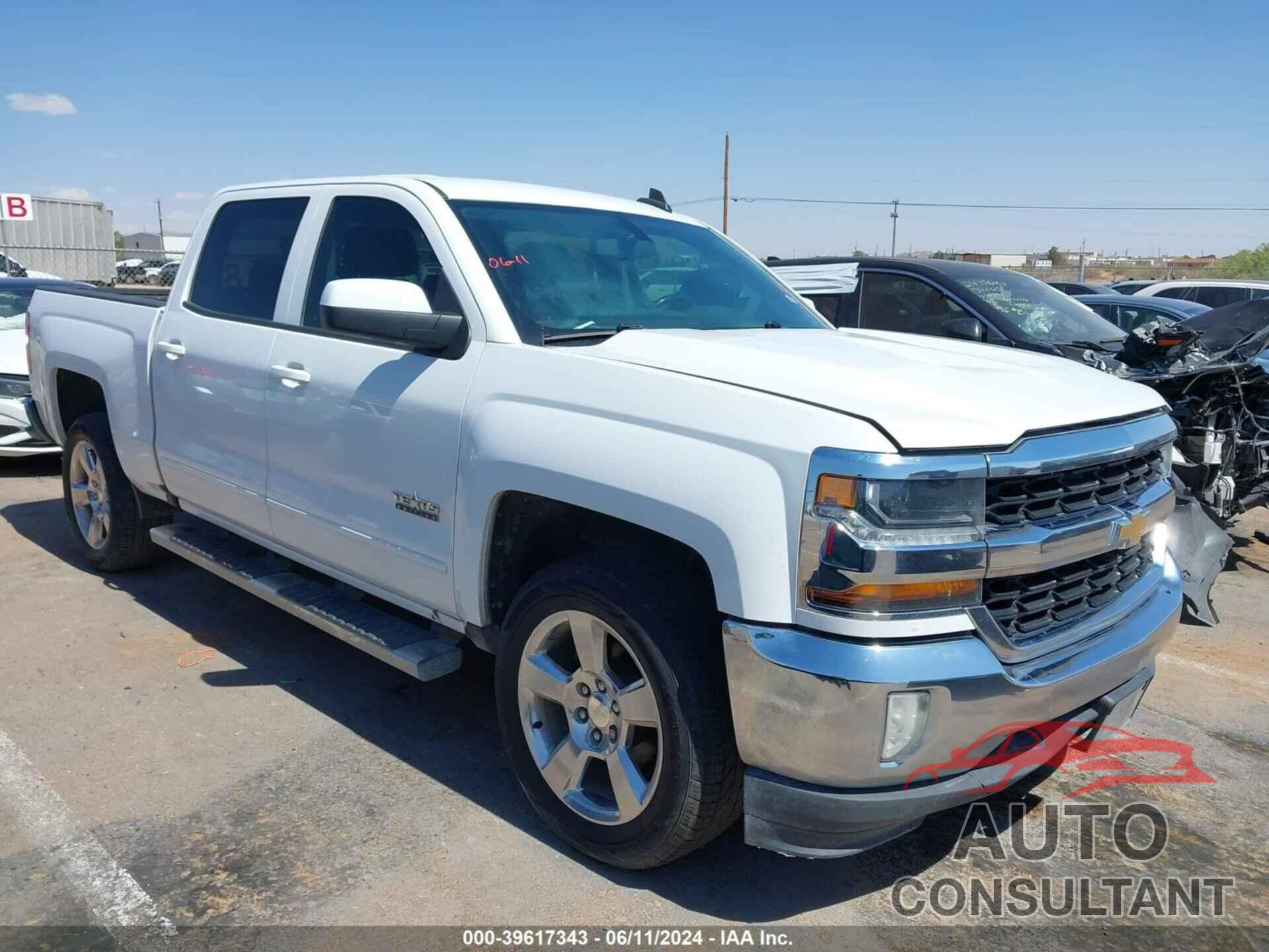 CHEVROLET SILVERADO 1500 2017 - 3GCPCREC4HG308986