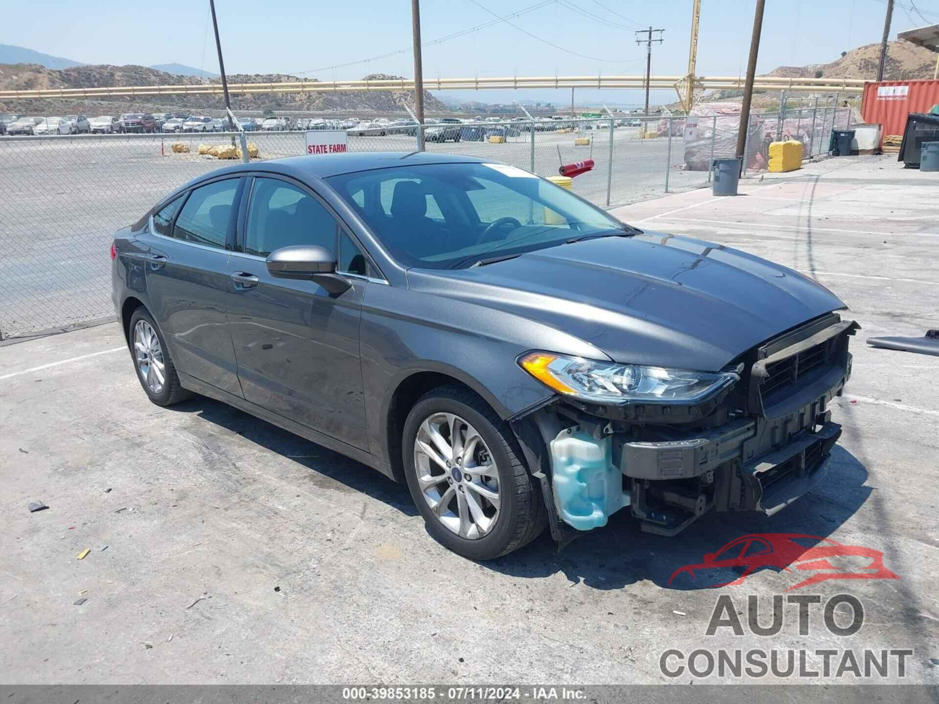 FORD FUSION 2020 - 3FA6P0LU4LR156637