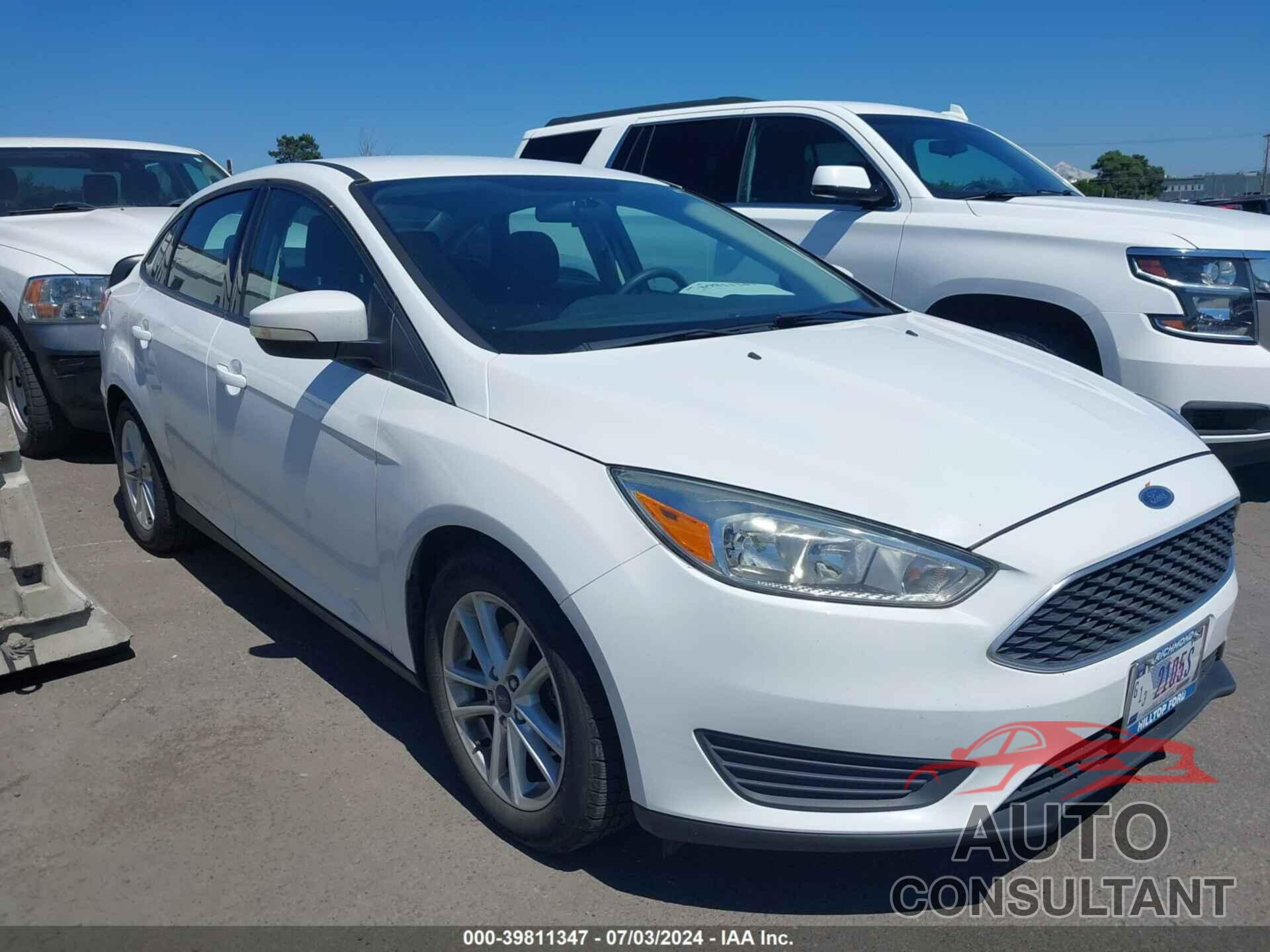 FORD FOCUS 2016 - 1FADP3F21GL365499