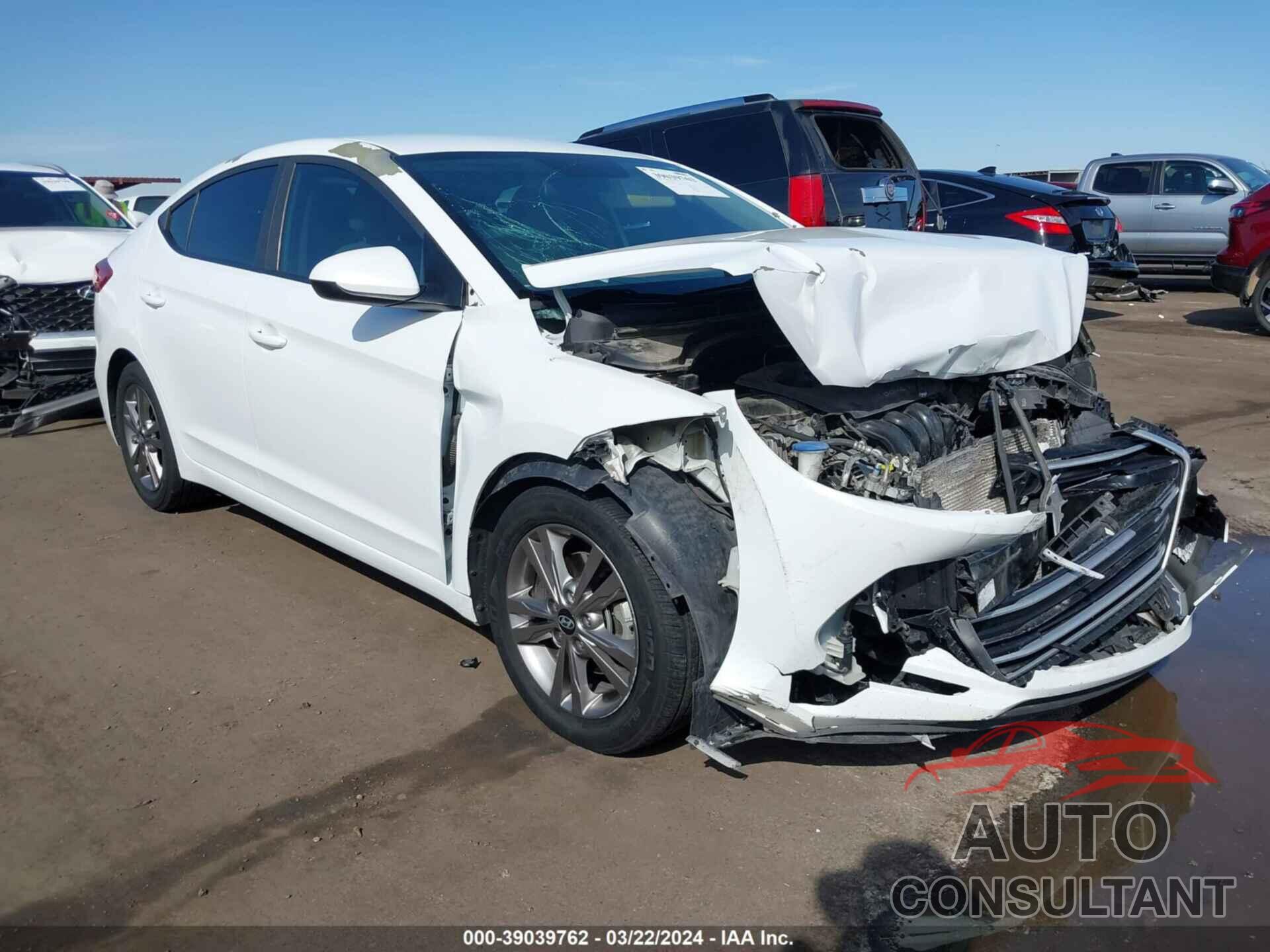 HYUNDAI ELANTRA 2017 - 5NPD84LF8HH028936