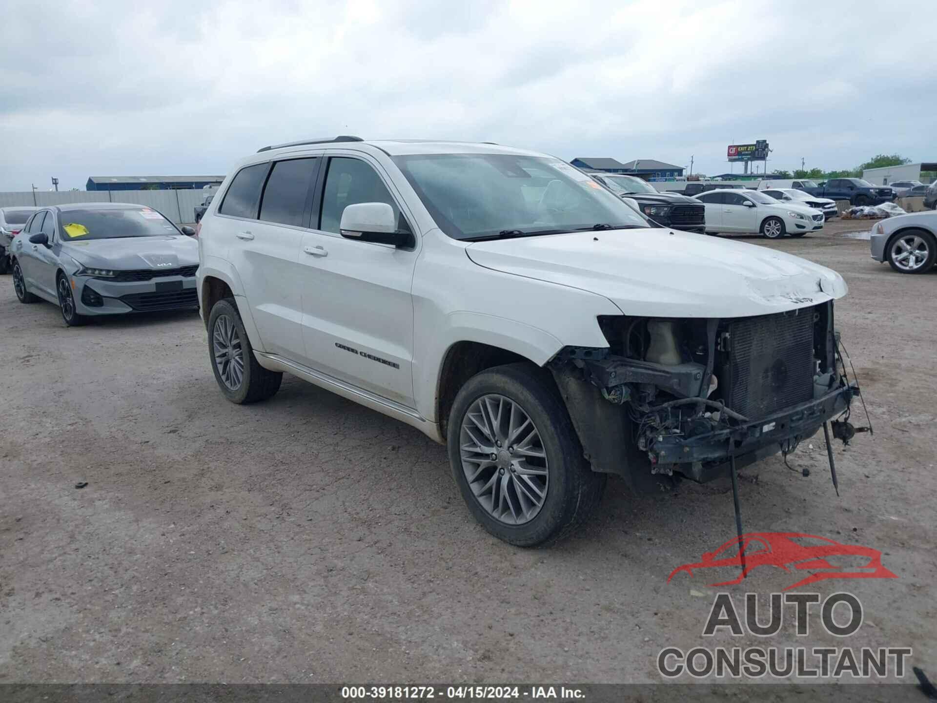 JEEP GRAND CHEROKEE 2017 - 1C4RJFJT6HC674213