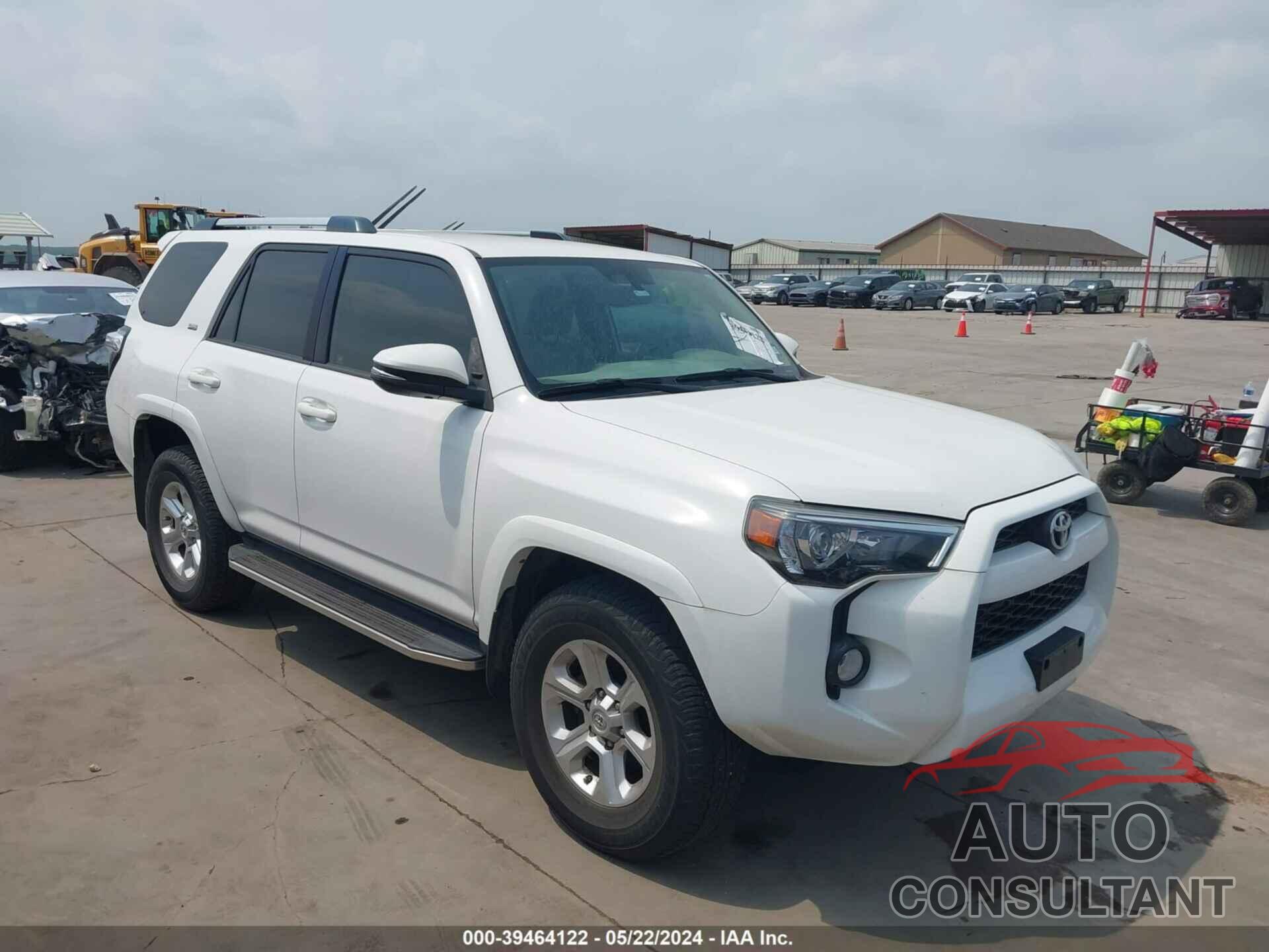 TOYOTA 4RUNNER 2019 - JTEZU5JR9K5198276