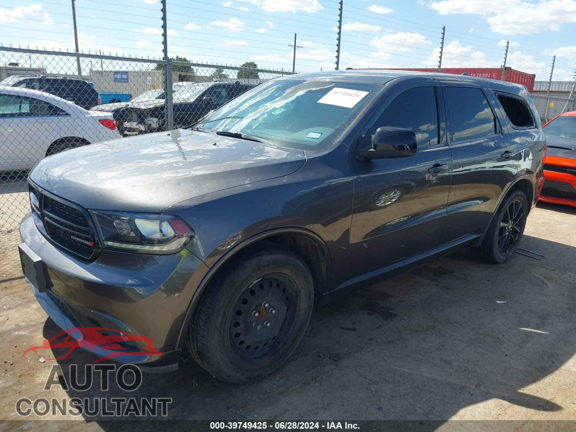 DODGE DURANGO 2019 - 1C4RDHAG0KC847446