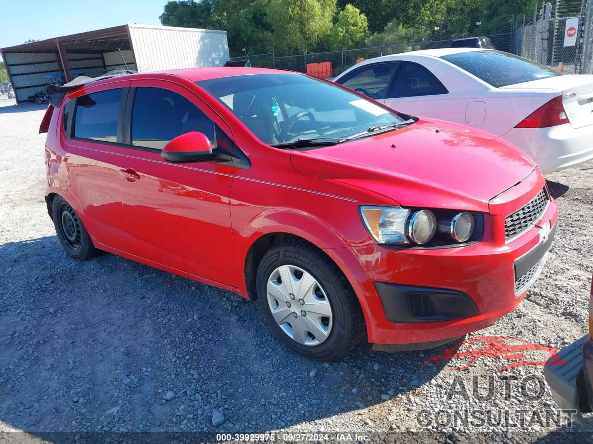 CHEVROLET SONIC 2015 - 1G1JA6SG9F4202649