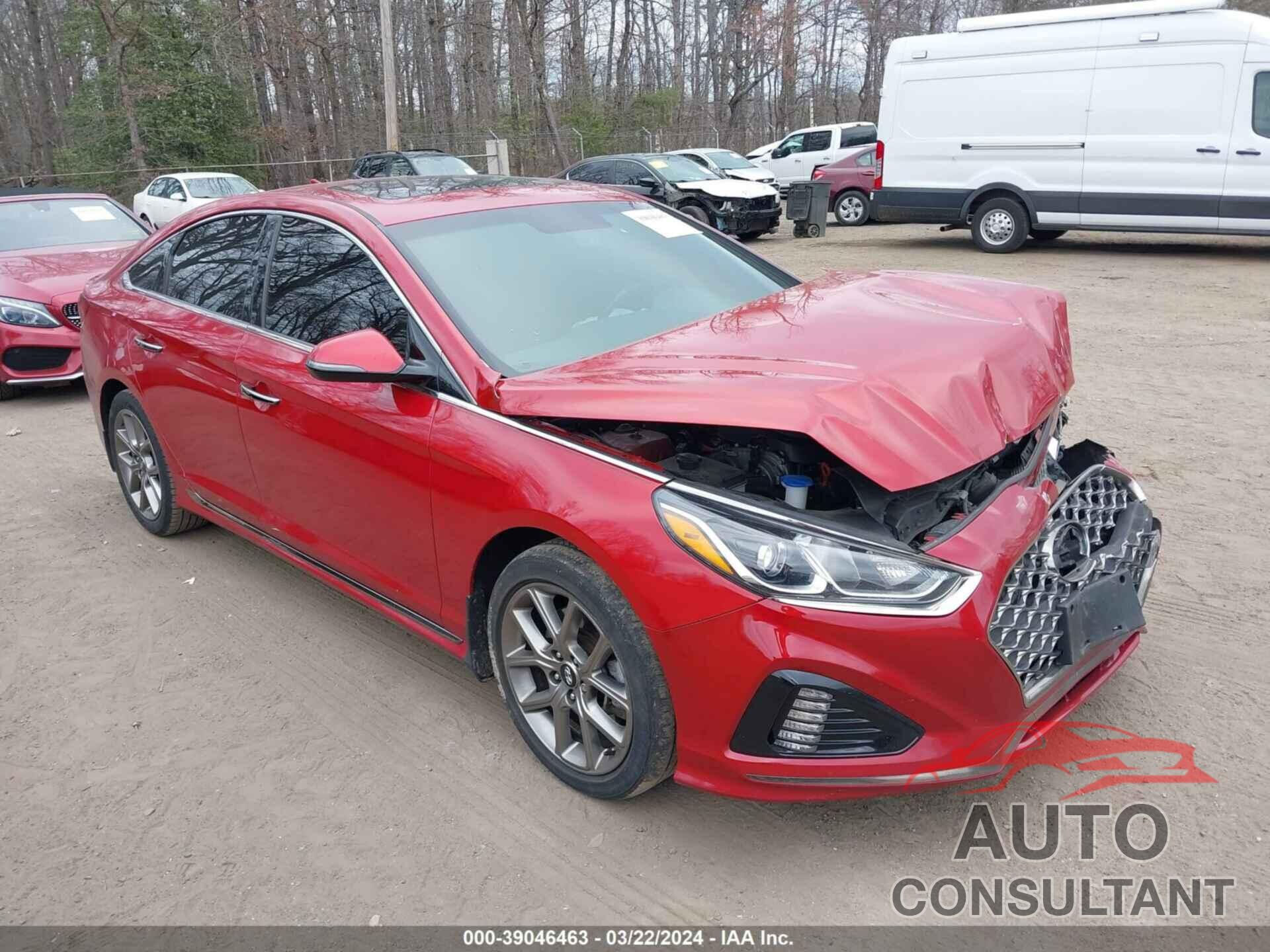 HYUNDAI SONATA 2018 - 5NPE34AB4JH641550