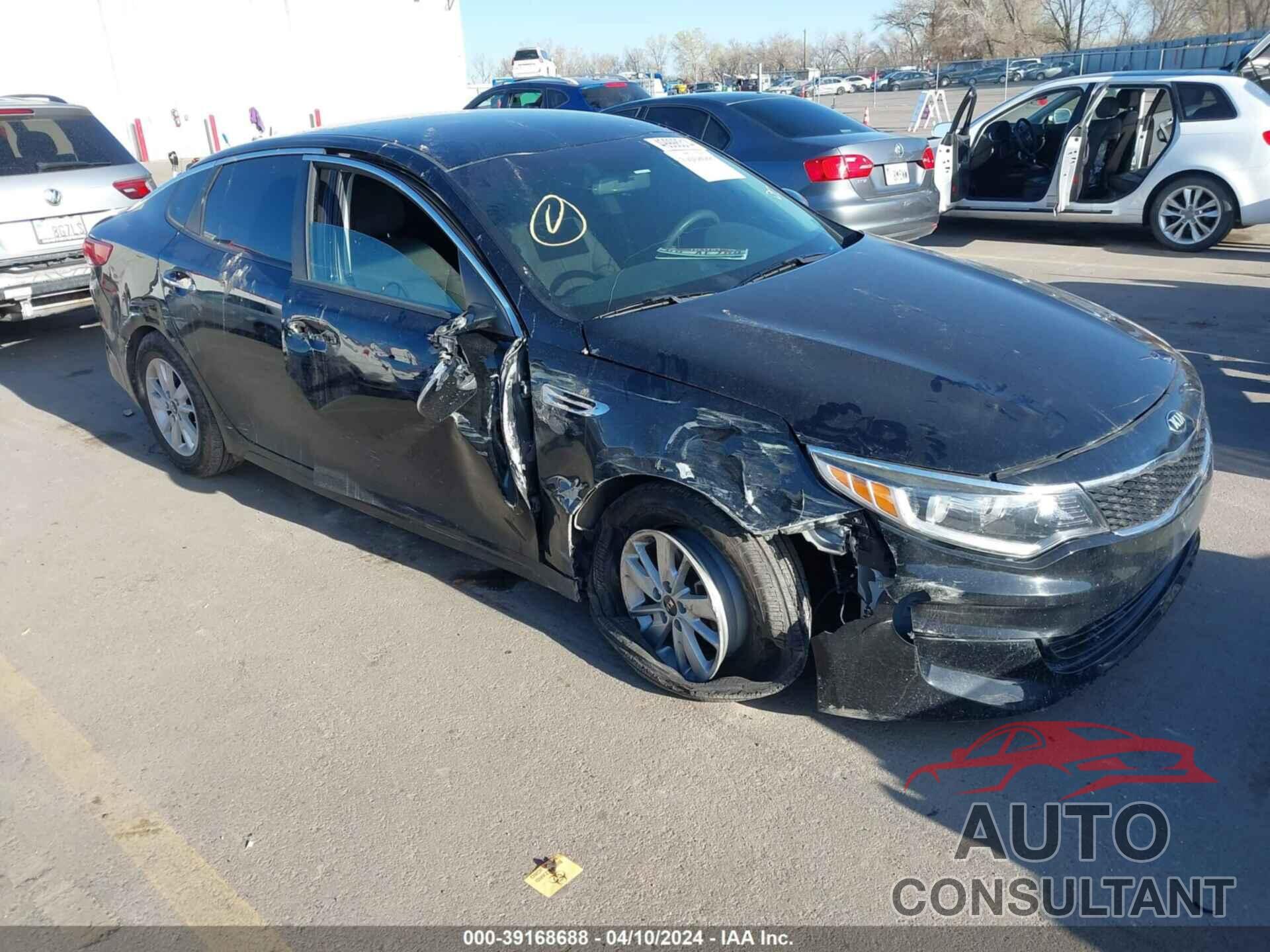 KIA OPTIMA 2016 - 5XXGT4L34GG106110