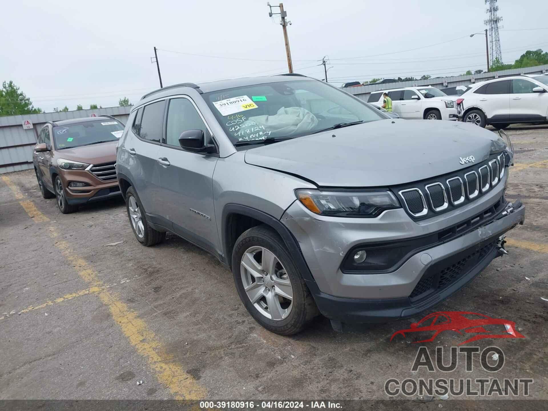 JEEP COMPASS 2022 - 3C4NJCBB9NT166479