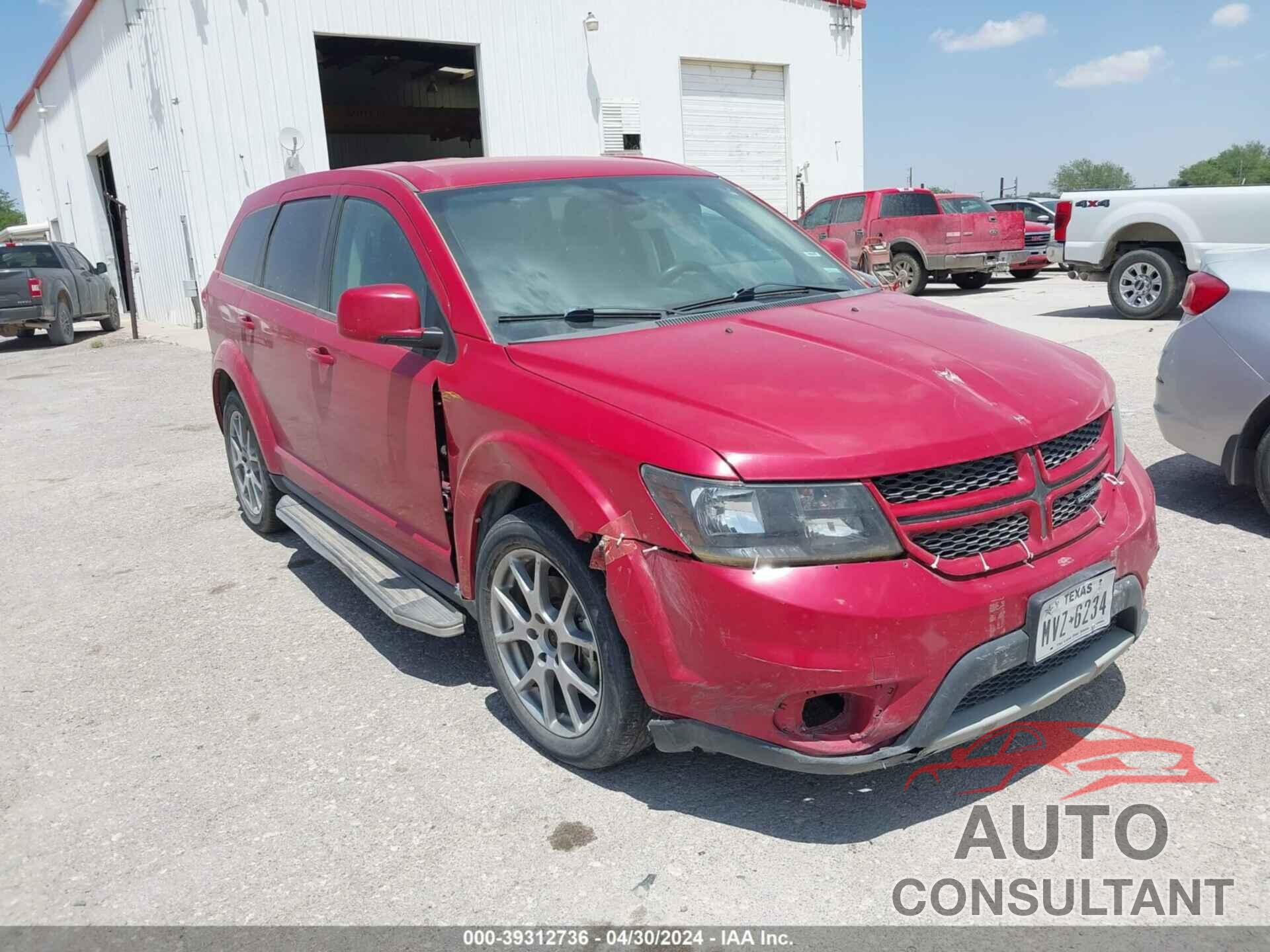 DODGE JOURNEY 2018 - 3C4PDCEG6JT369959