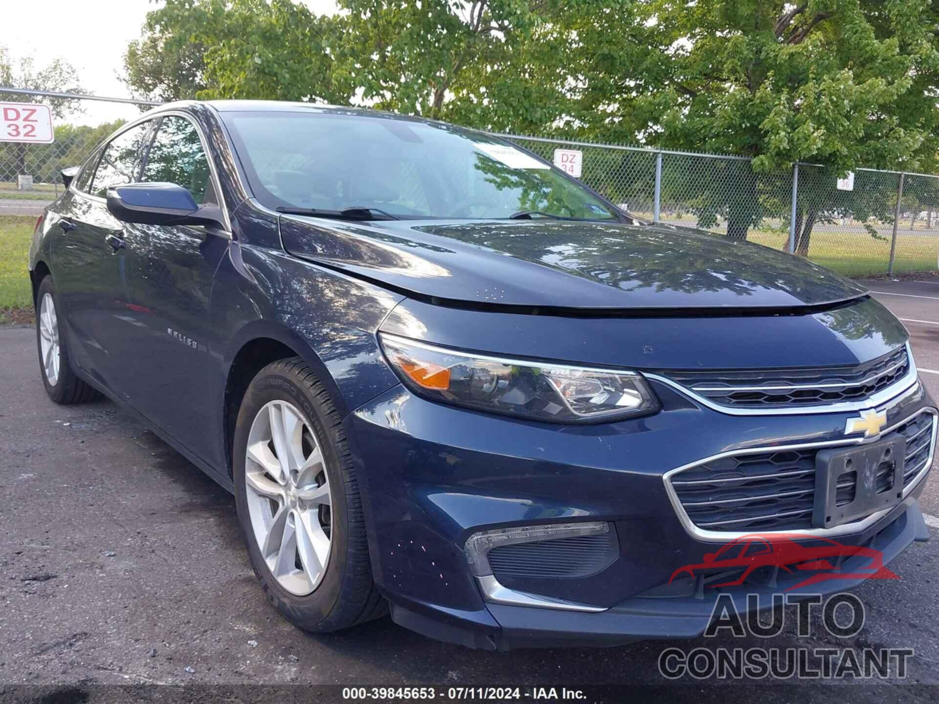 CHEVROLET MALIBU 2017 - 1G1ZE5ST1HF237000