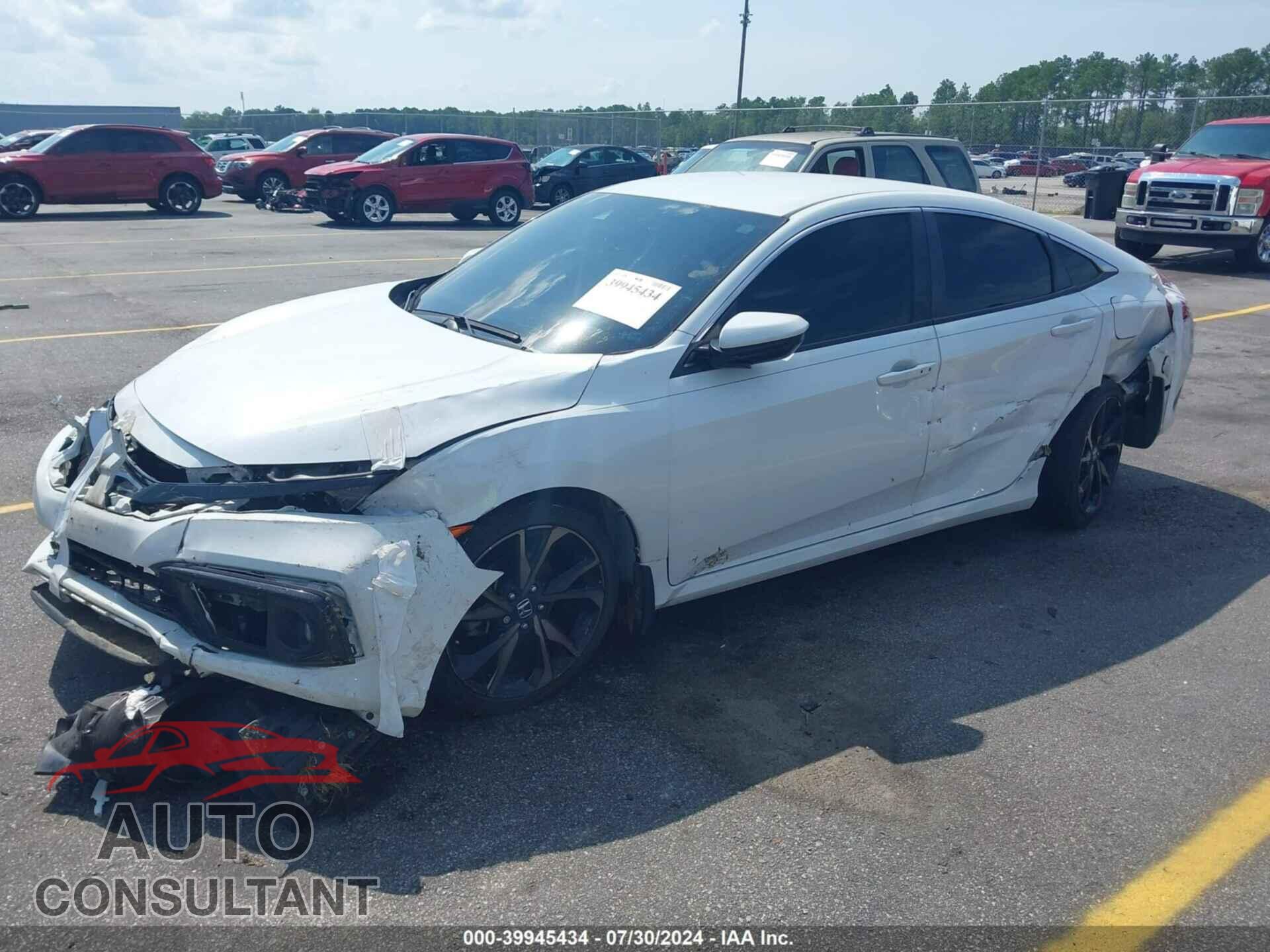 HONDA CIVIC 2020 - 2HGFC2F80LH557406