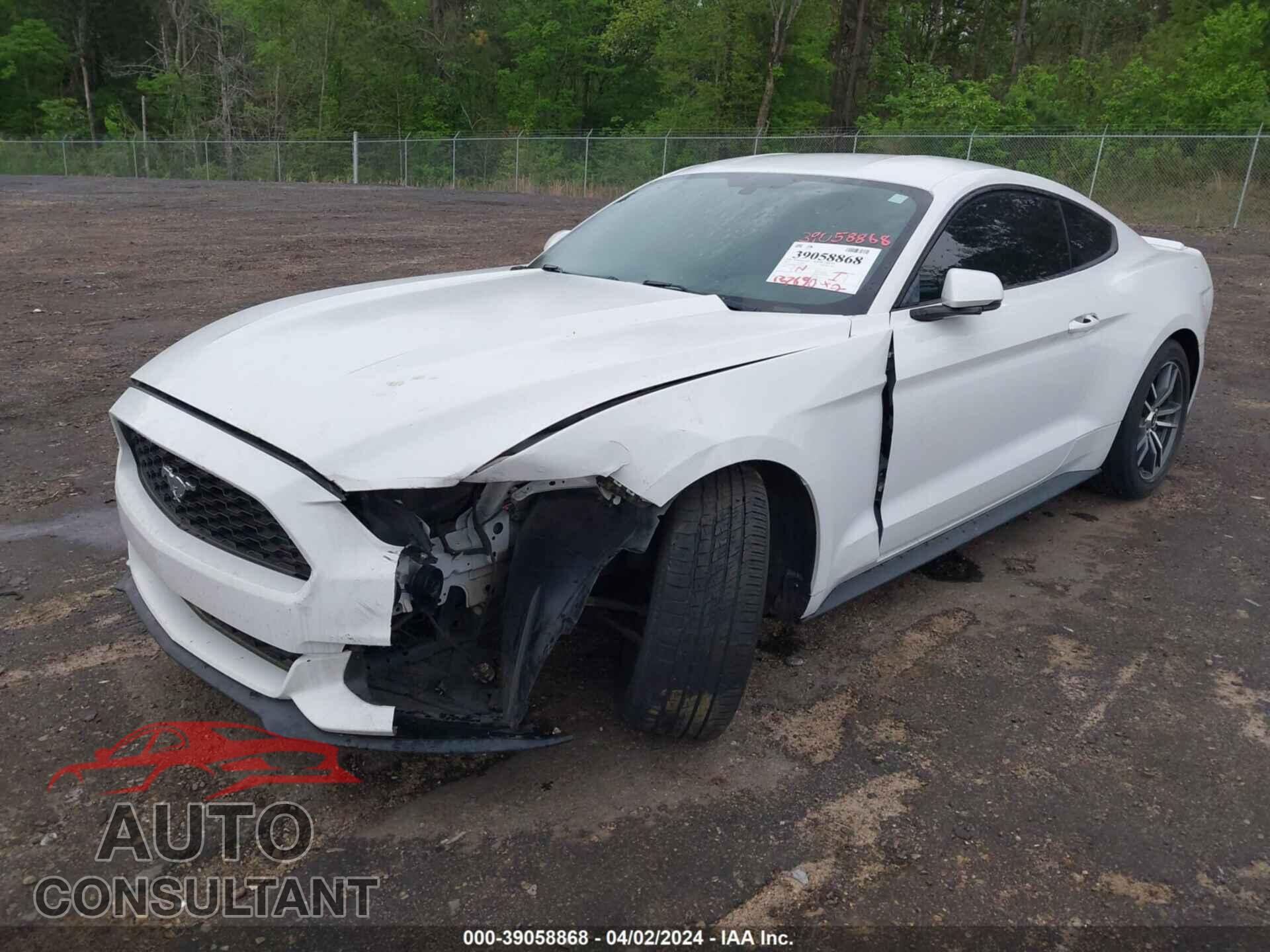 FORD MUSTANG 2017 - 1FA6P8TH1H5335357