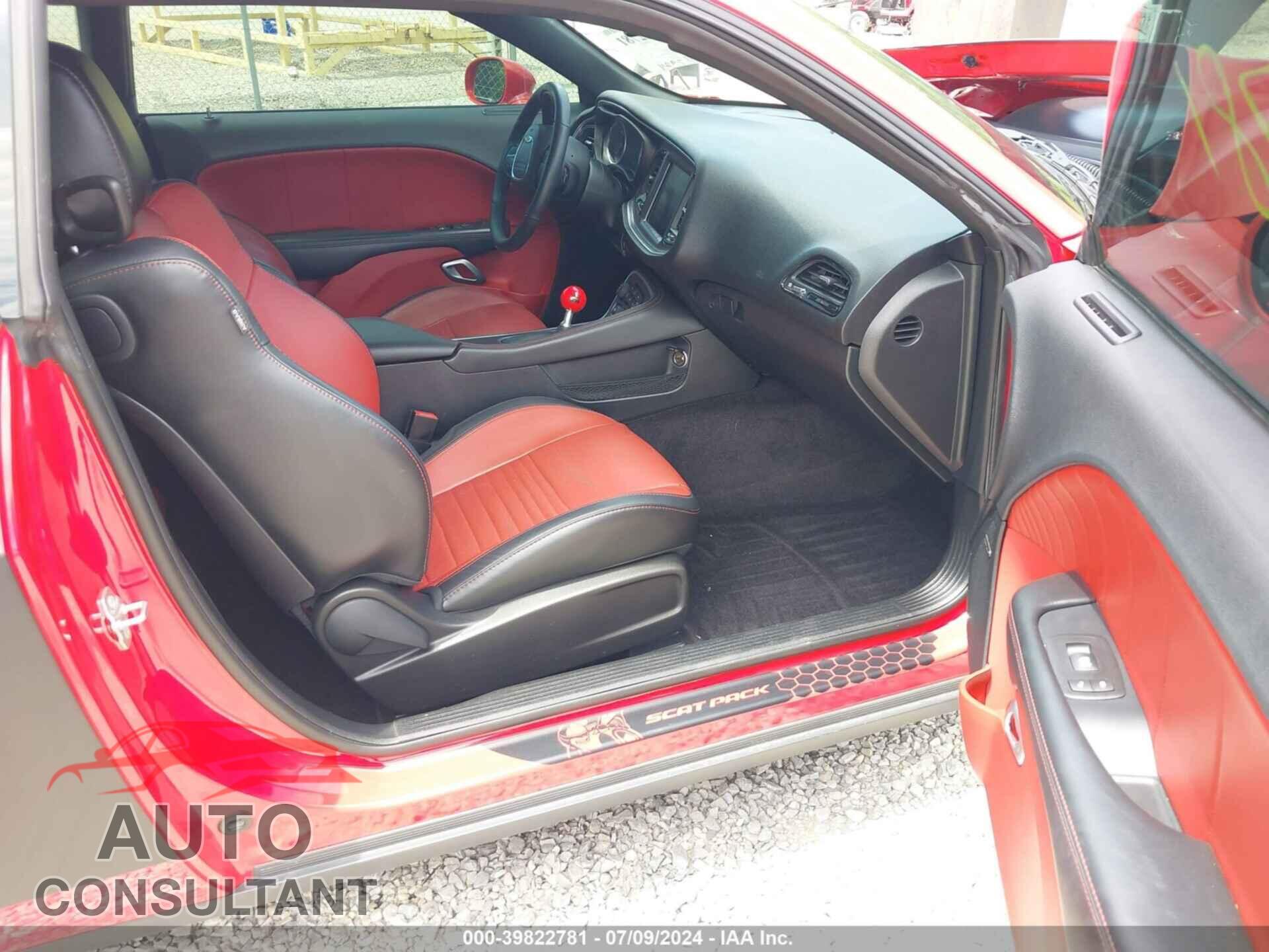 DODGE CHALLENGER 2016 - 2C3CDZFJ2GH275112