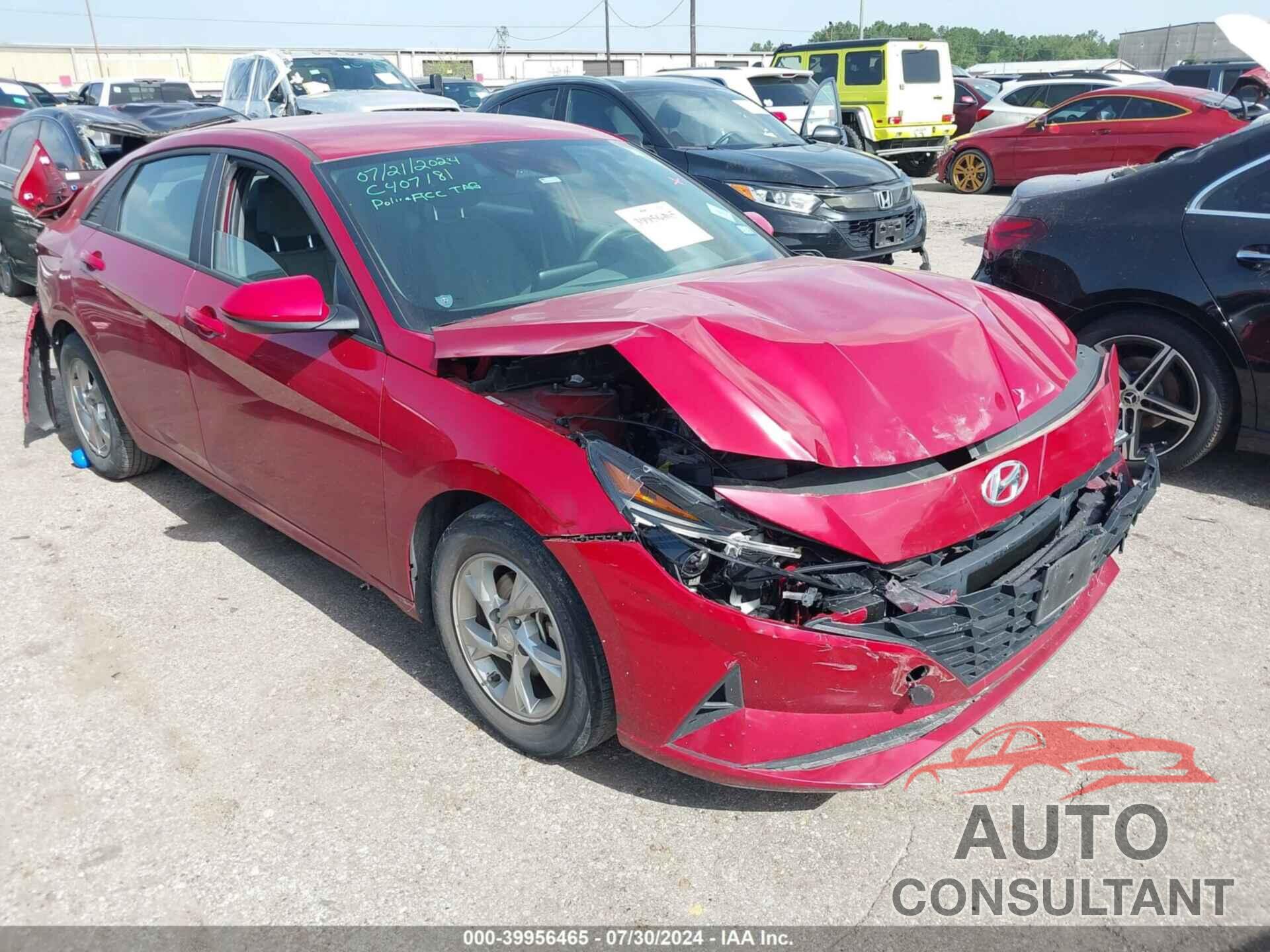 HYUNDAI ELANTRA 2022 - KMHLL4AG5NU329327