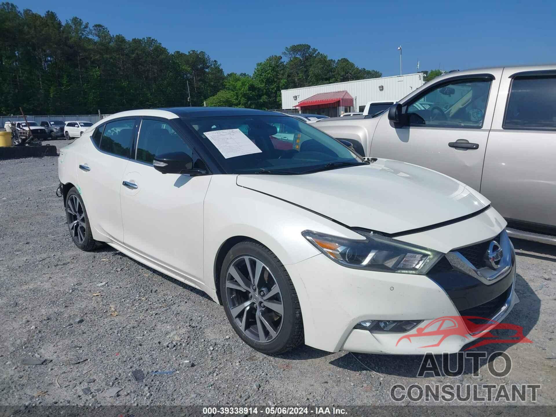 NISSAN MAXIMA 2017 - 1N4AA6AP9HC411767