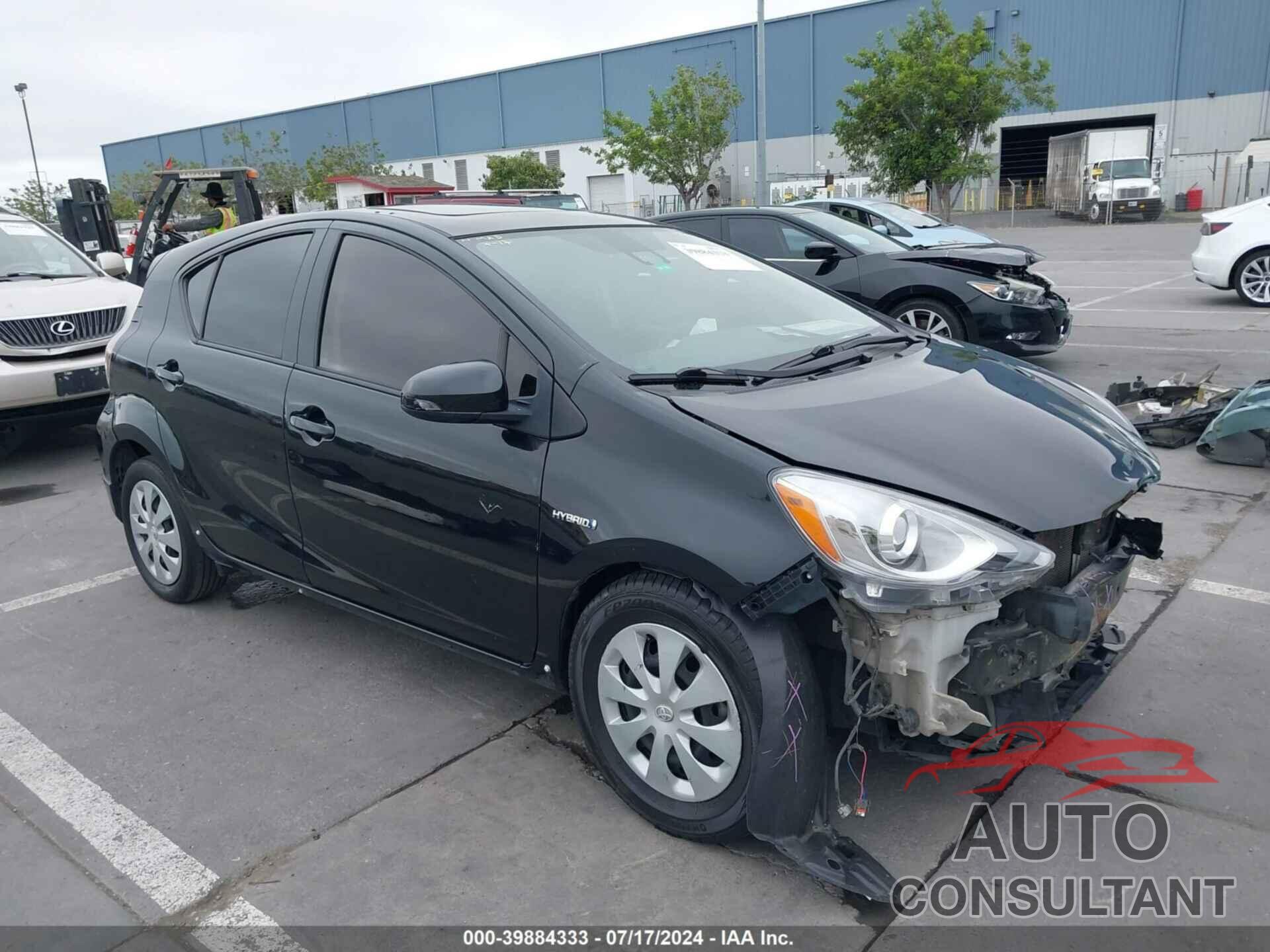TOYOTA PRIUS C 2017 - JTDKDTB33H1592232