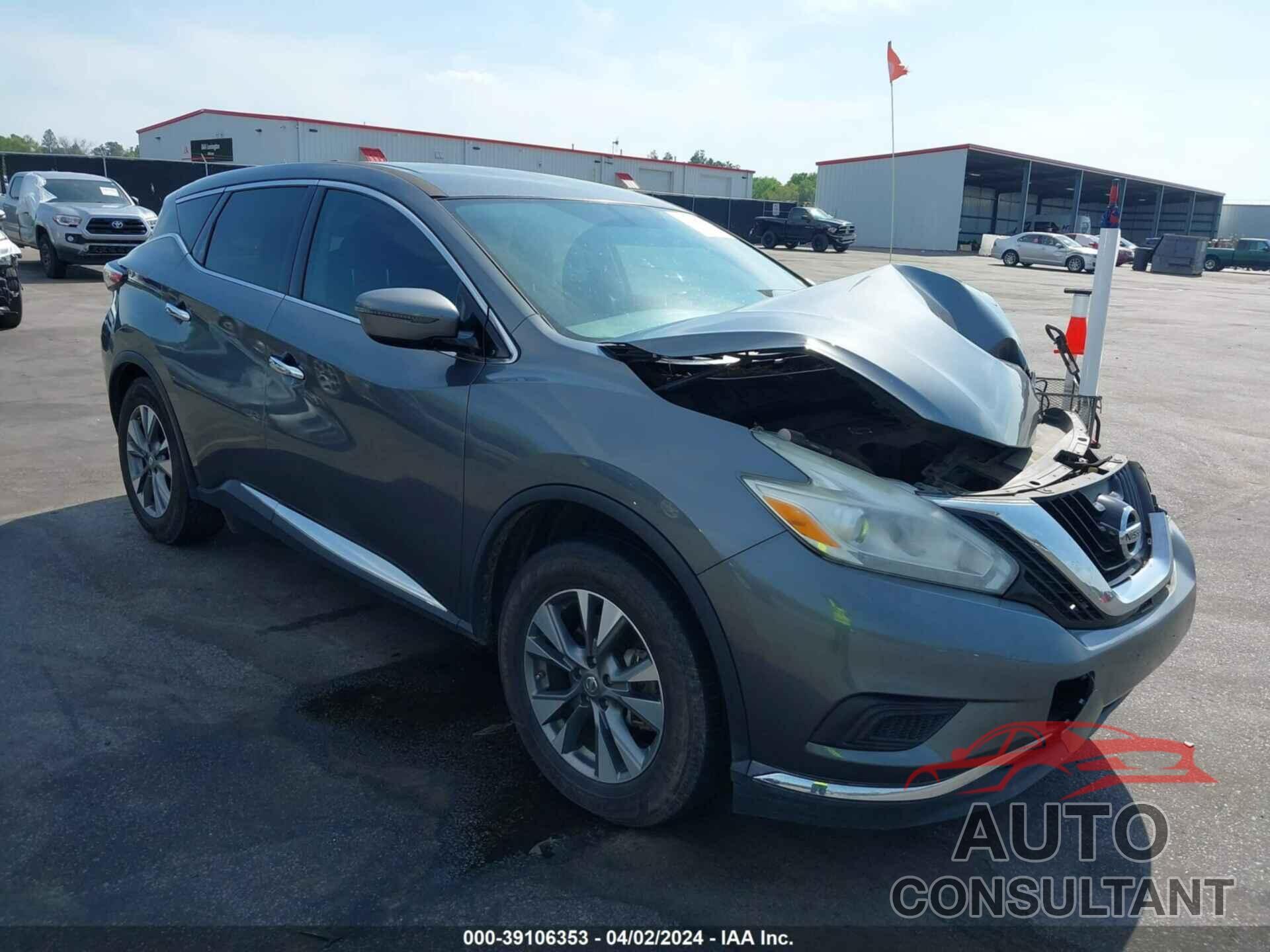 NISSAN MURANO 2016 - 5N1AZ2MG8GN164683