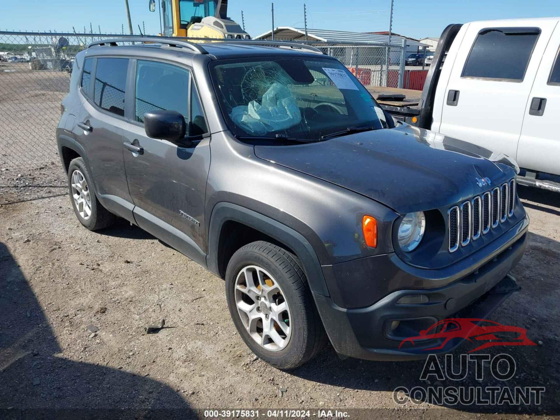 JEEP RENEGADE 2017 - ZACCJBBBXHPG26634