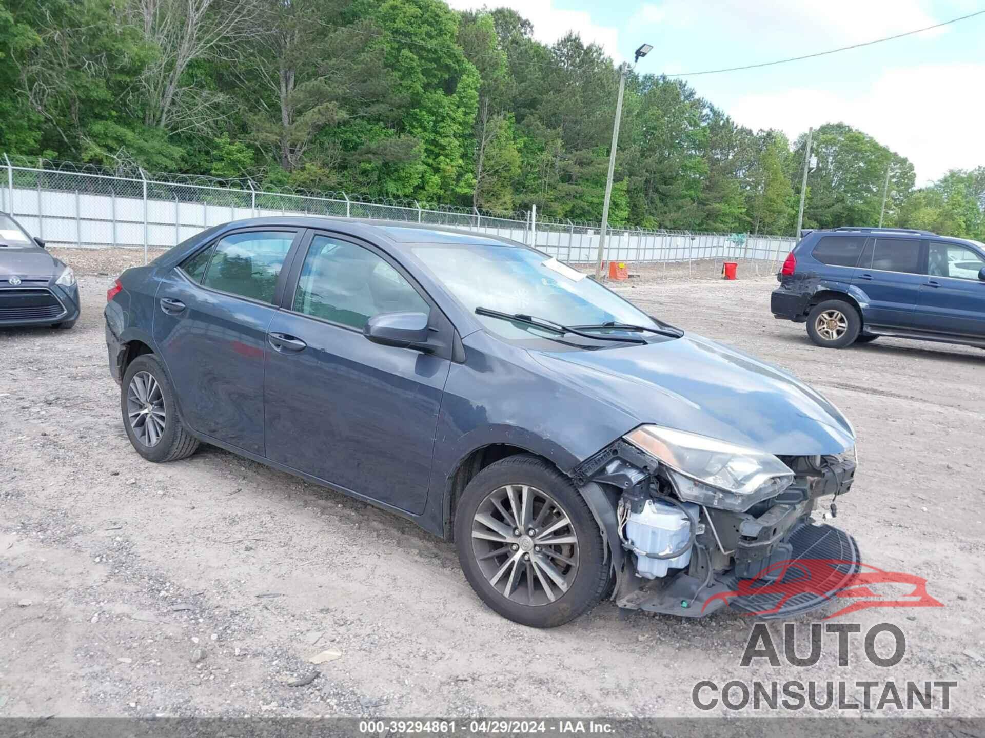 TOYOTA COROLLA 2016 - 5YFBURHE9GP438341