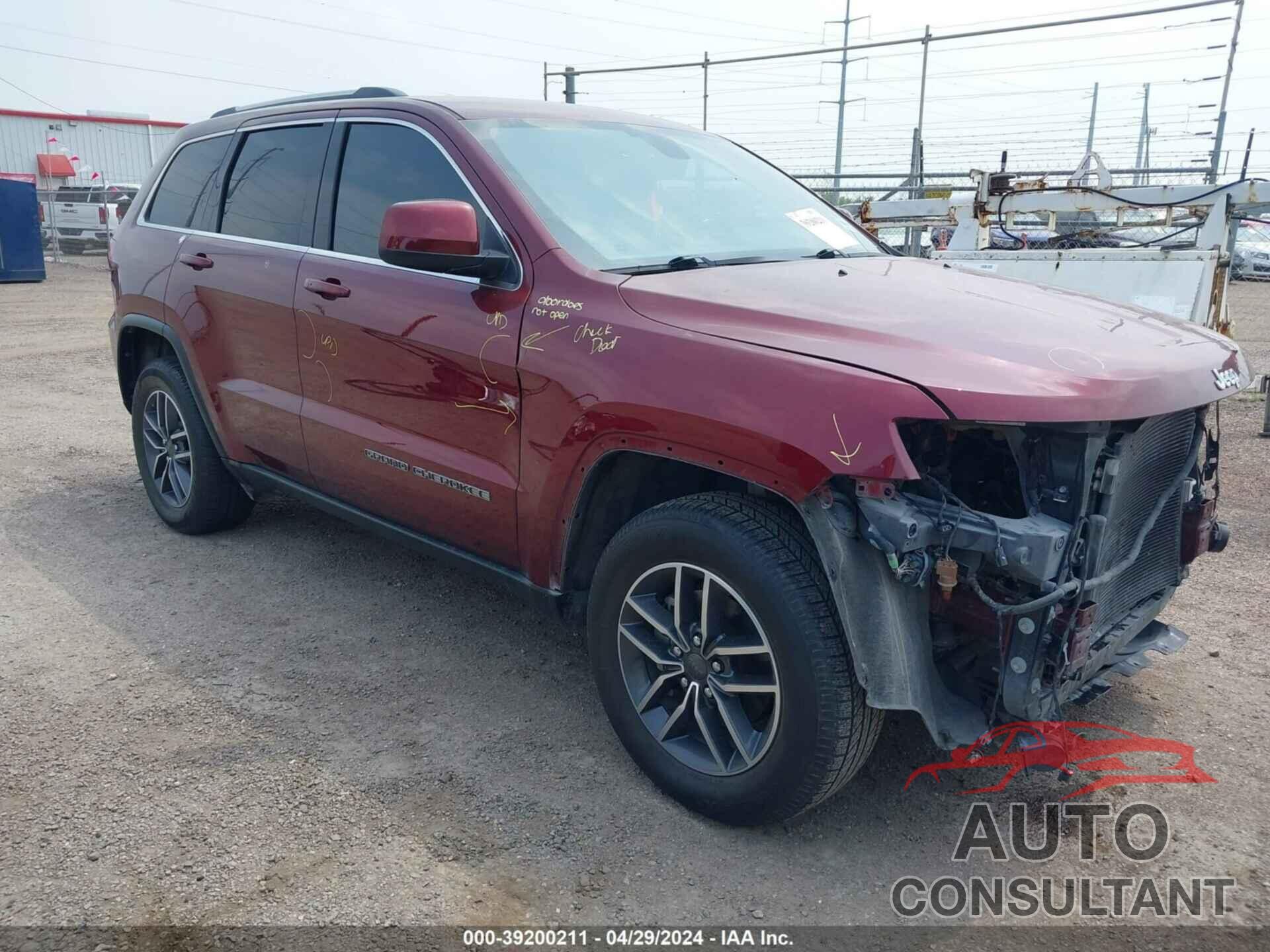 JEEP GRAND CHEROKEE 2019 - 1C4RJEAG0KC805527