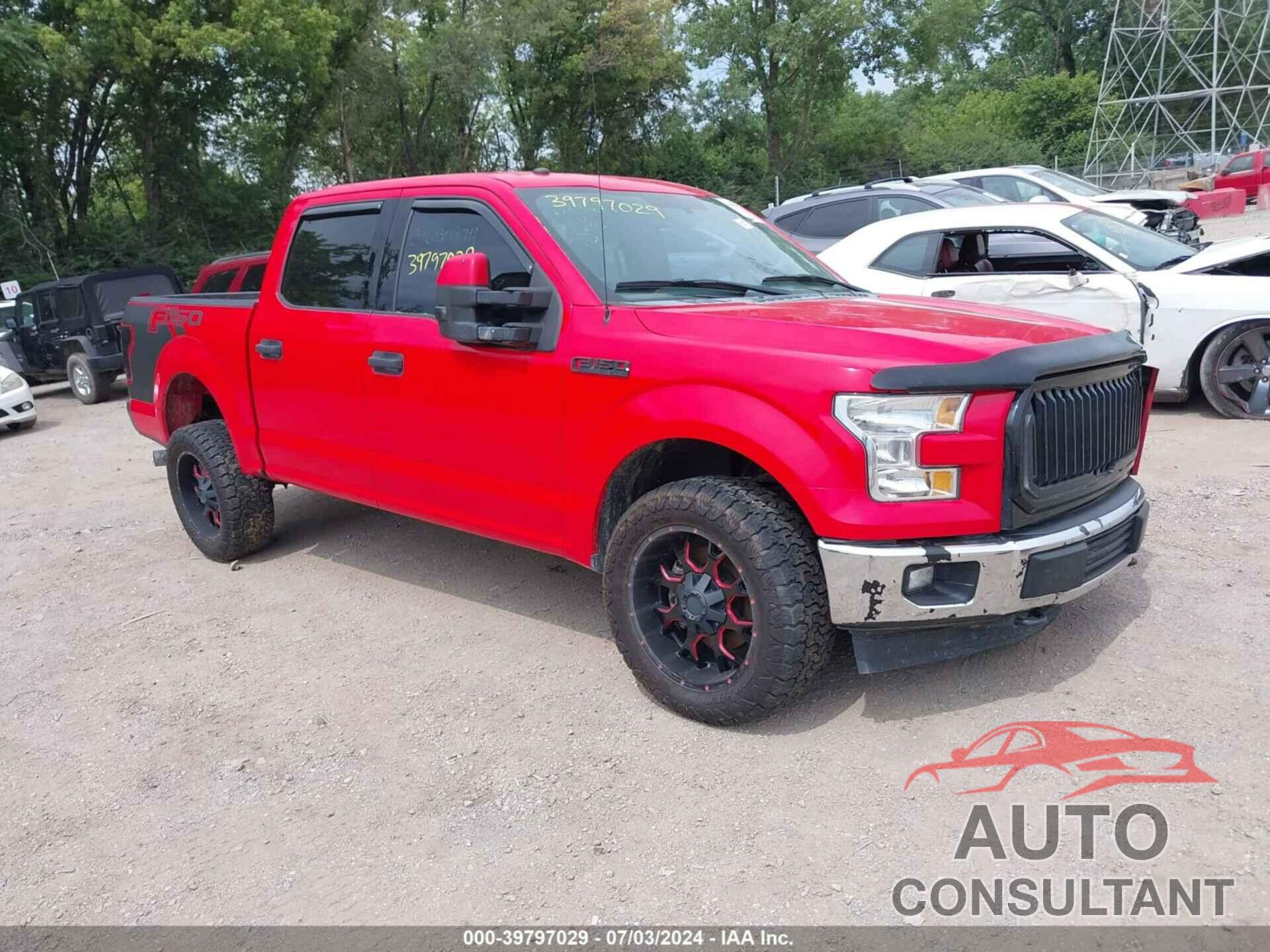 FORD F-150 2017 - 1FTEW1E82HKD26682