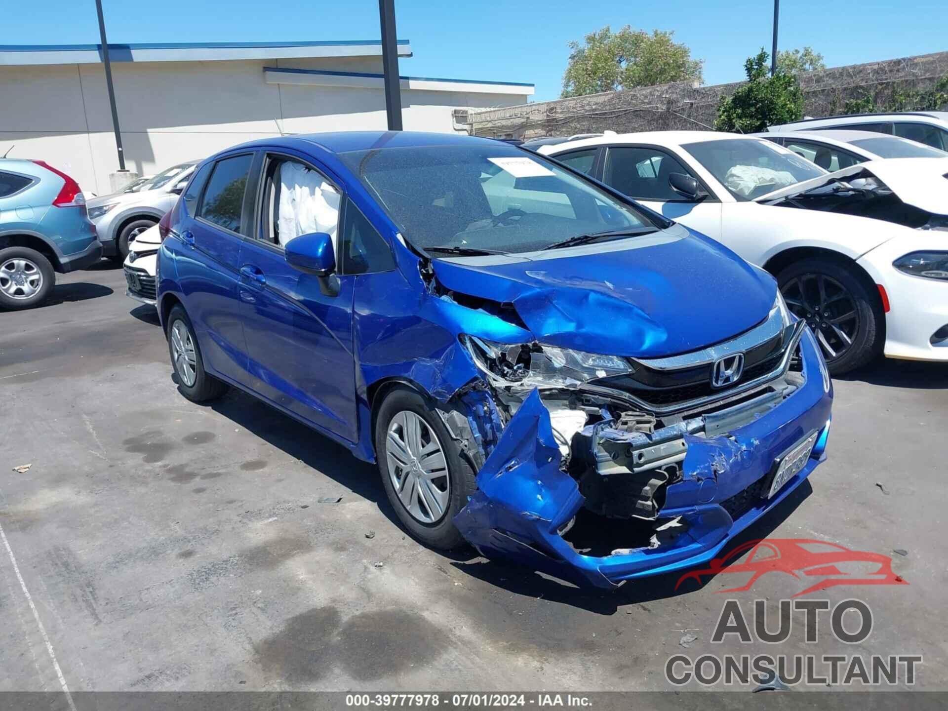 HONDA FIT 2019 - 3HGGK5H43KM738860