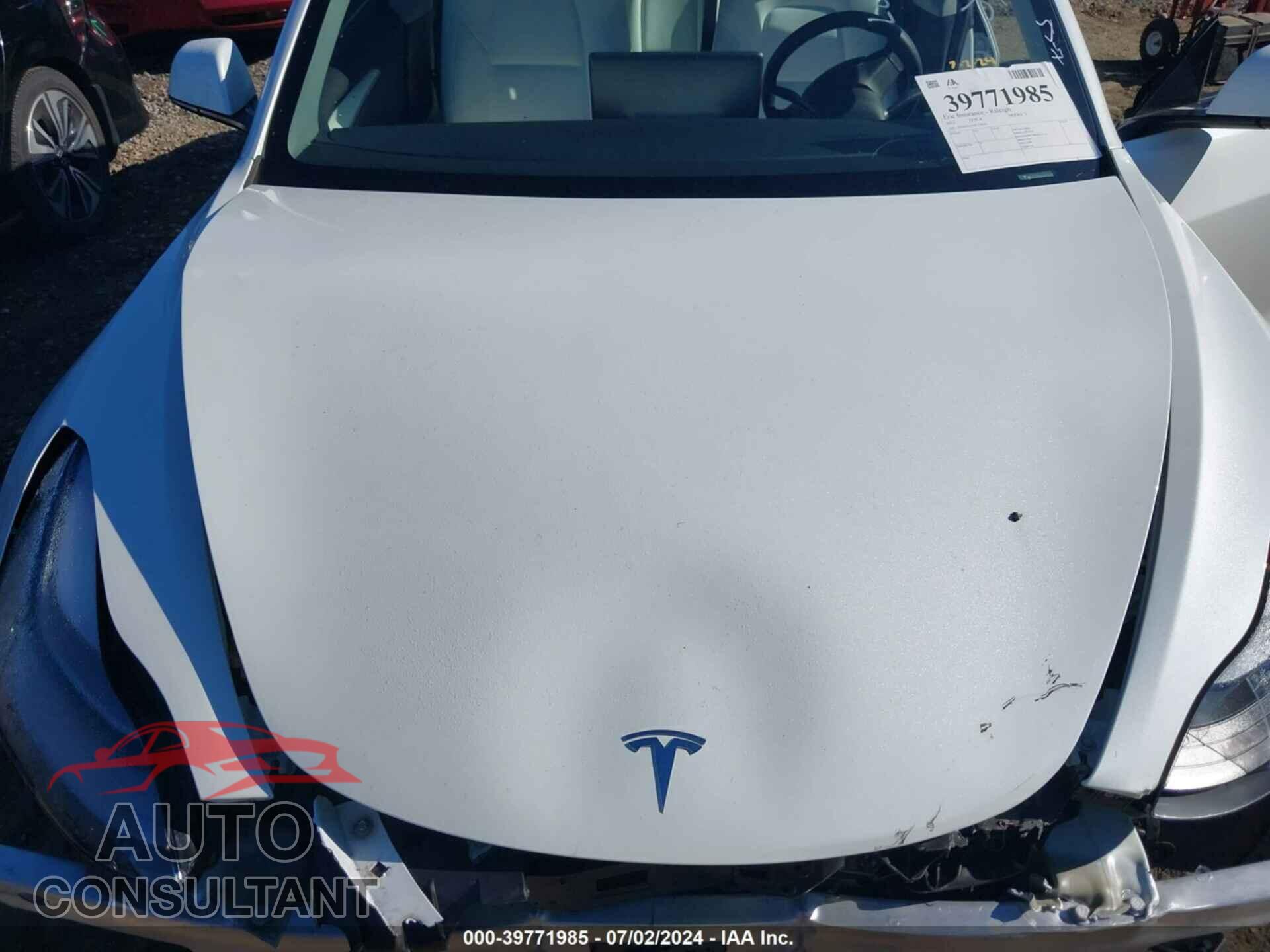 TESLA MODEL 3 2022 - 5YJ3E1EA1NF310656