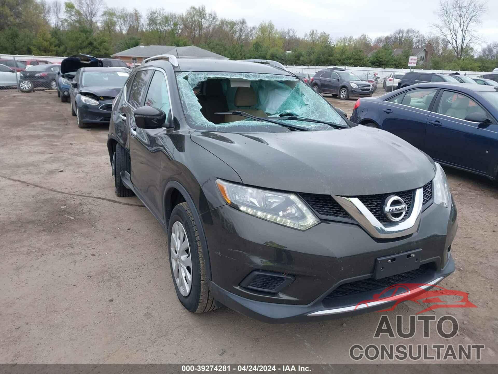 NISSAN ROGUE 2016 - 5N1AT2MV2GC758567