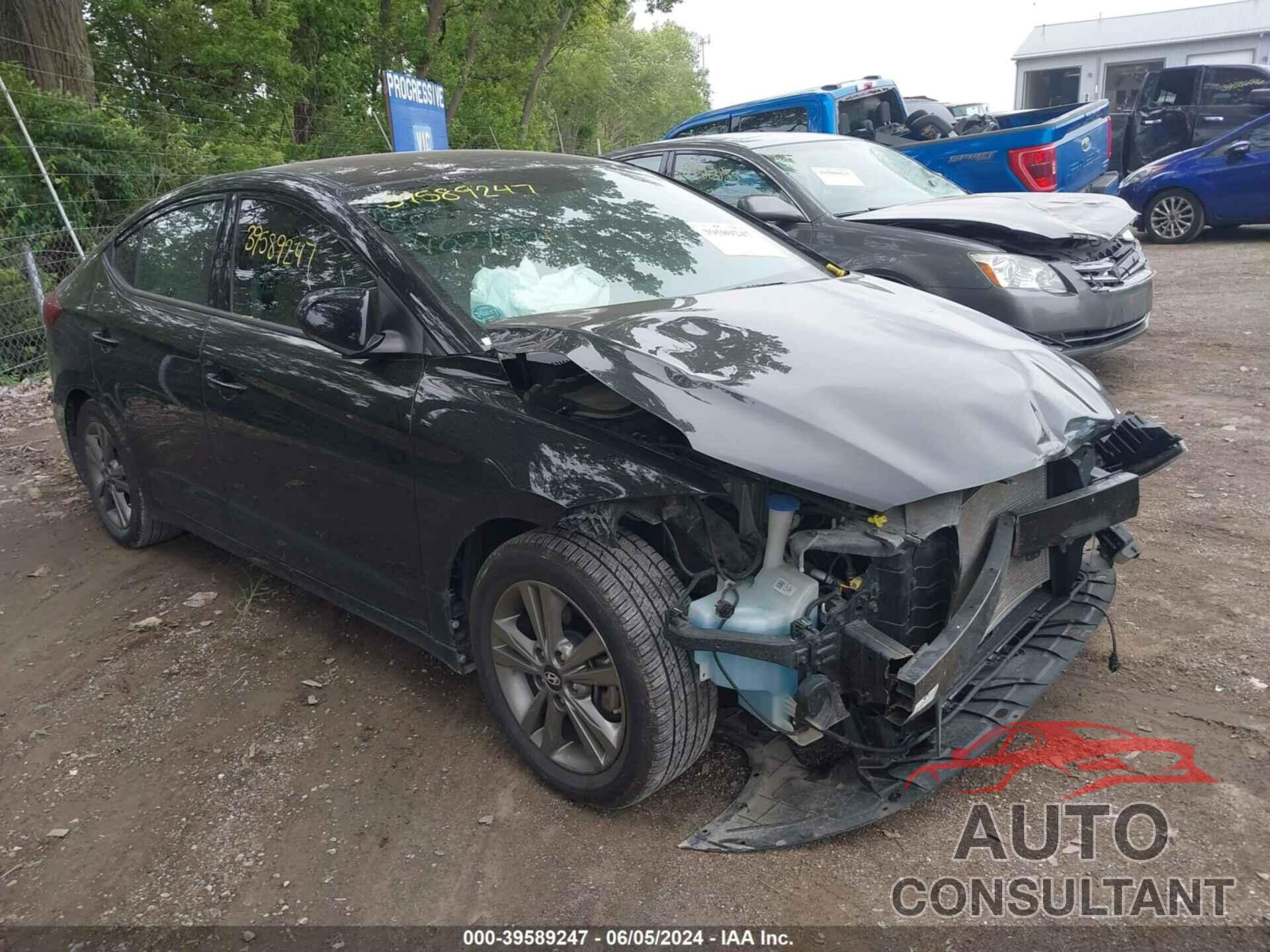 HYUNDAI ELANTRA 2018 - 5NPD84LF2JH402169