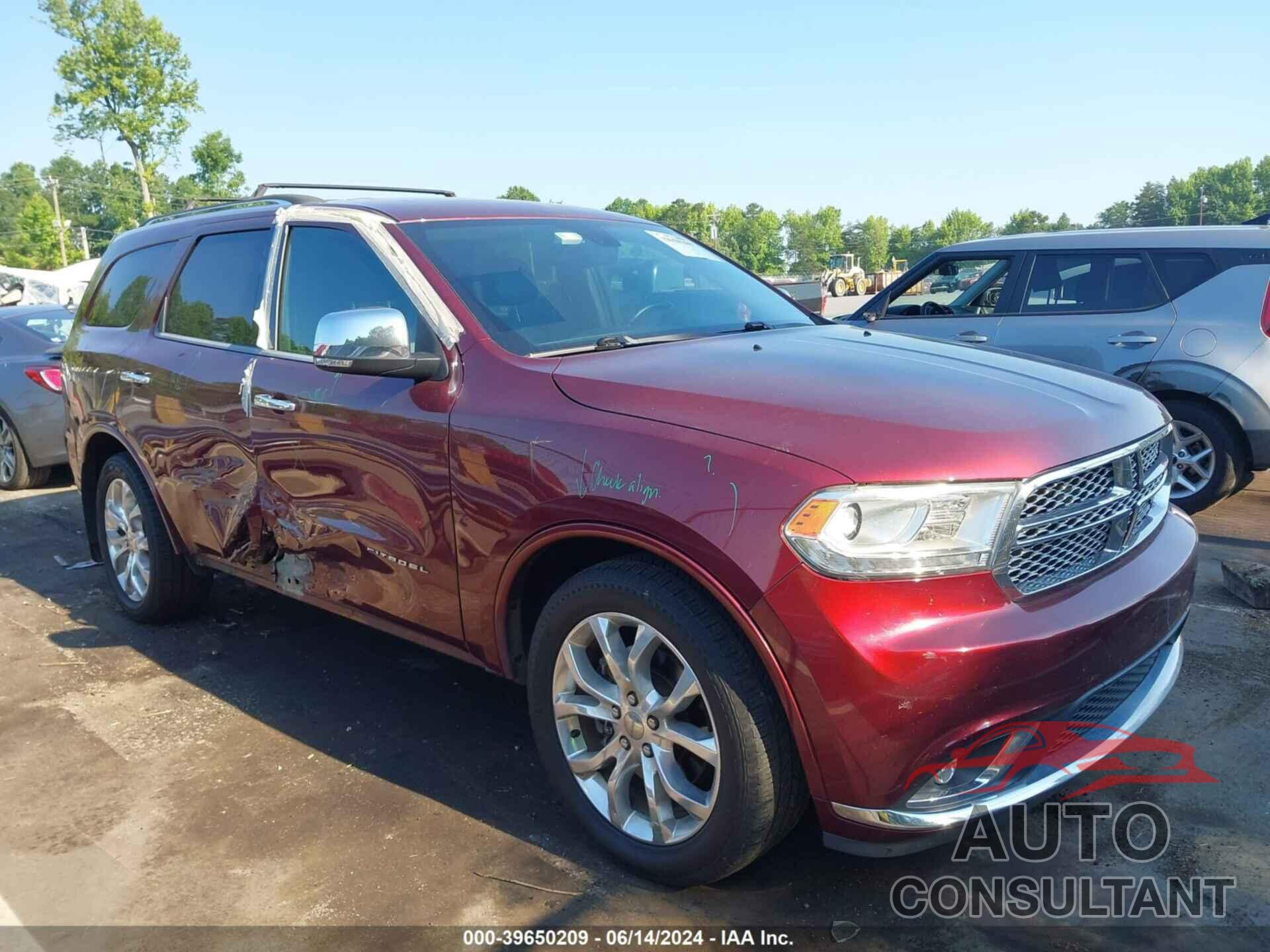 DODGE DURANGO 2016 - 1C4RDHEG1GC419452