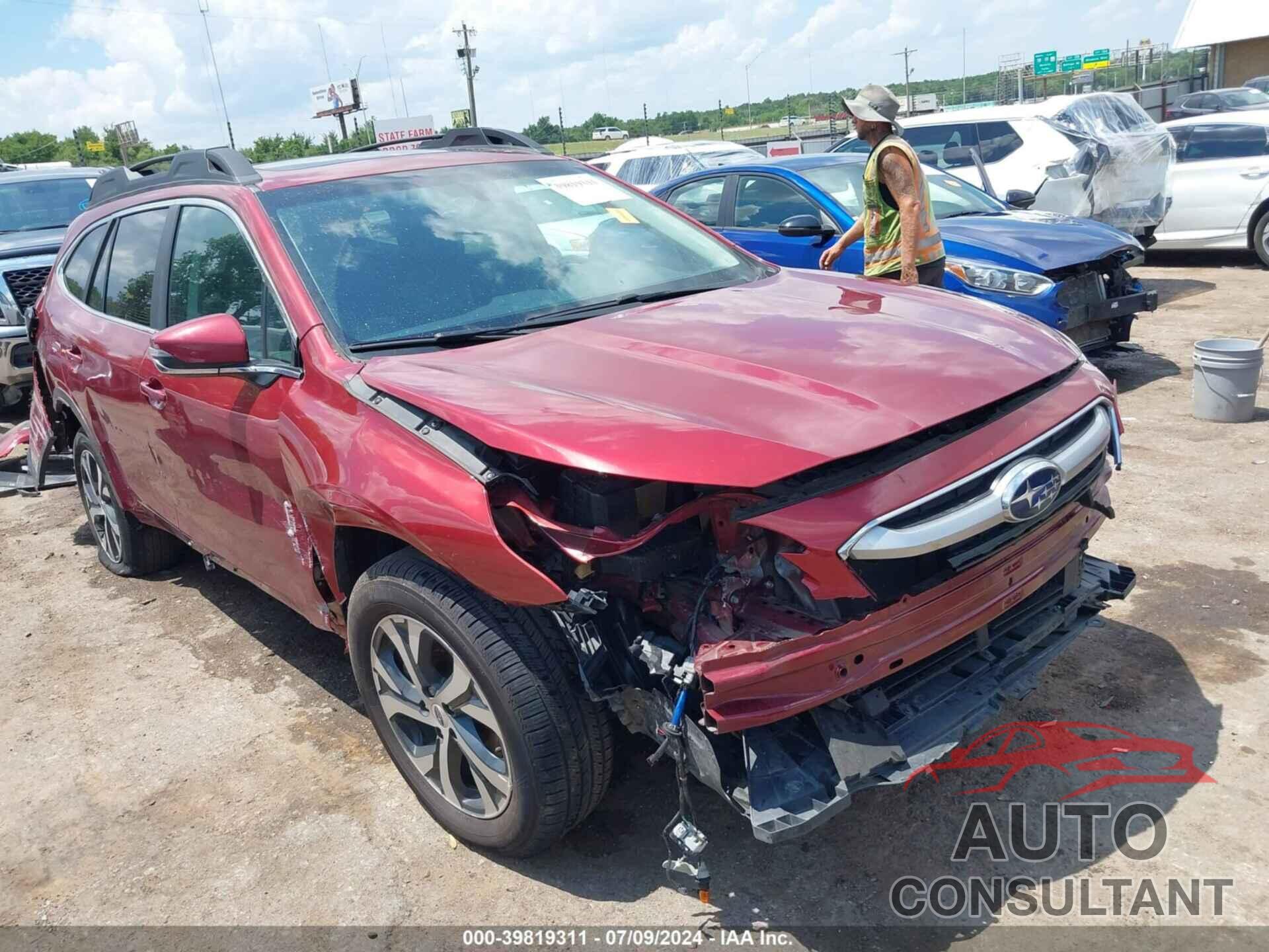 SUBARU OUTBACK 2022 - 4S4BTANC4N3104758