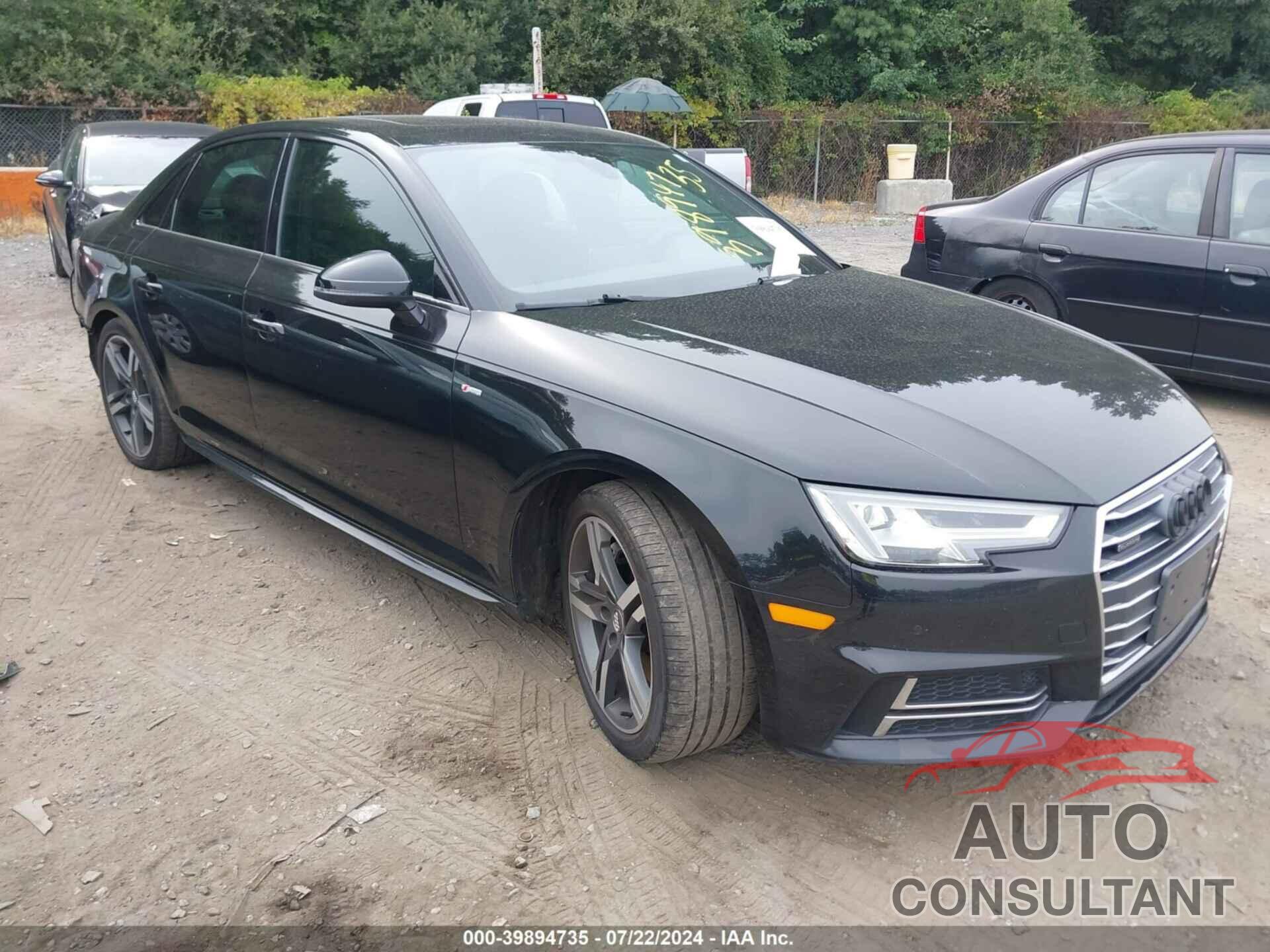 AUDI A4 2017 - WAUENAF41HN016419