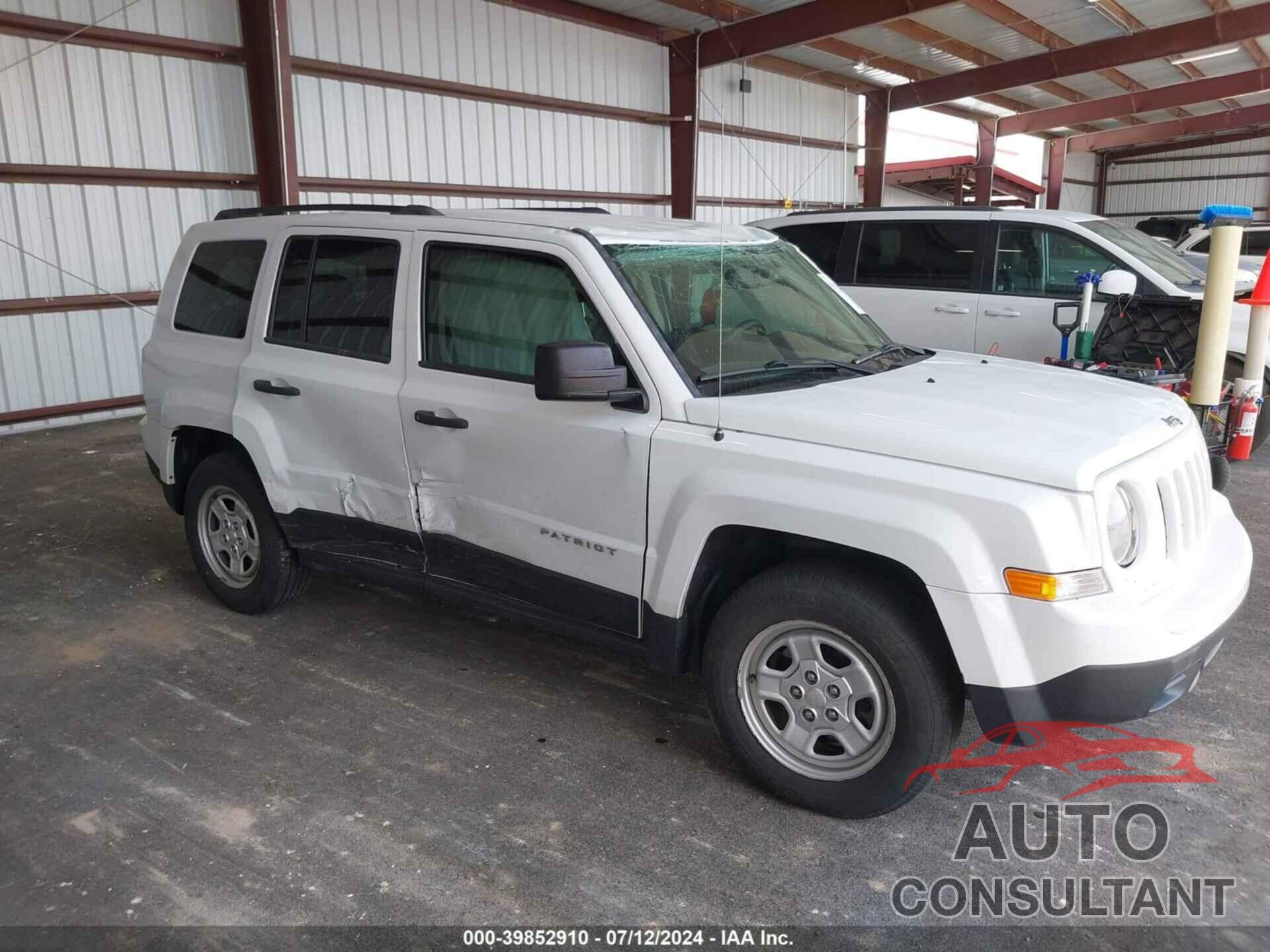 JEEP PATRIOT 2016 - 1C4NJPBB5GD561596