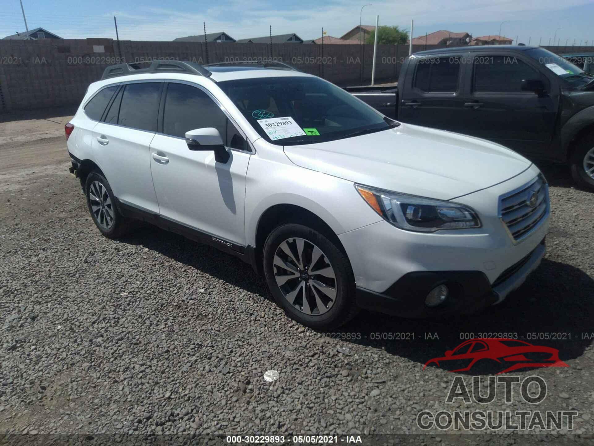 SUBARU OUTBACK 2016 - 4S4BSANC6G3295766