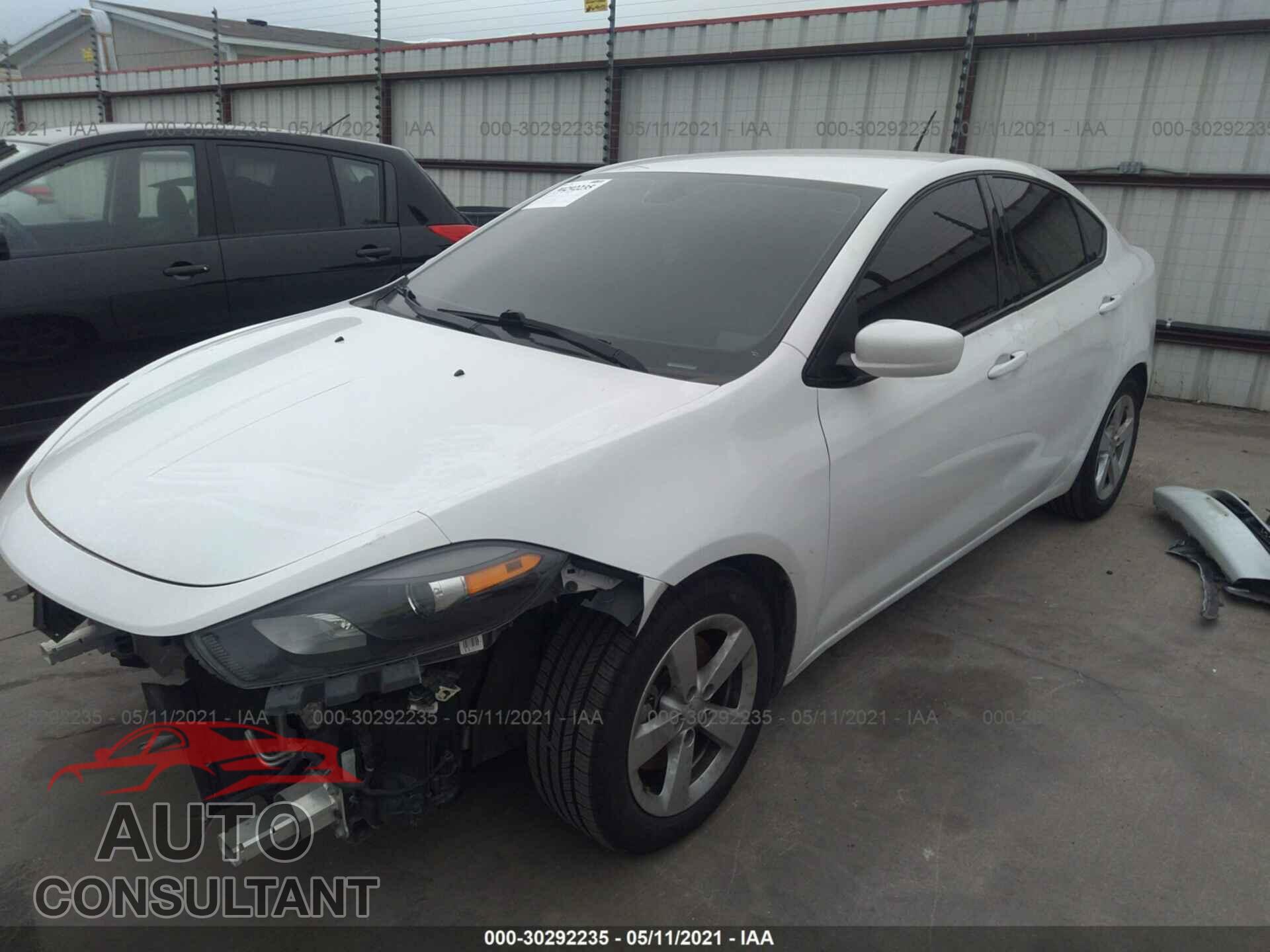 DODGE DART 2016 - 1C3CDFBB7GD694633