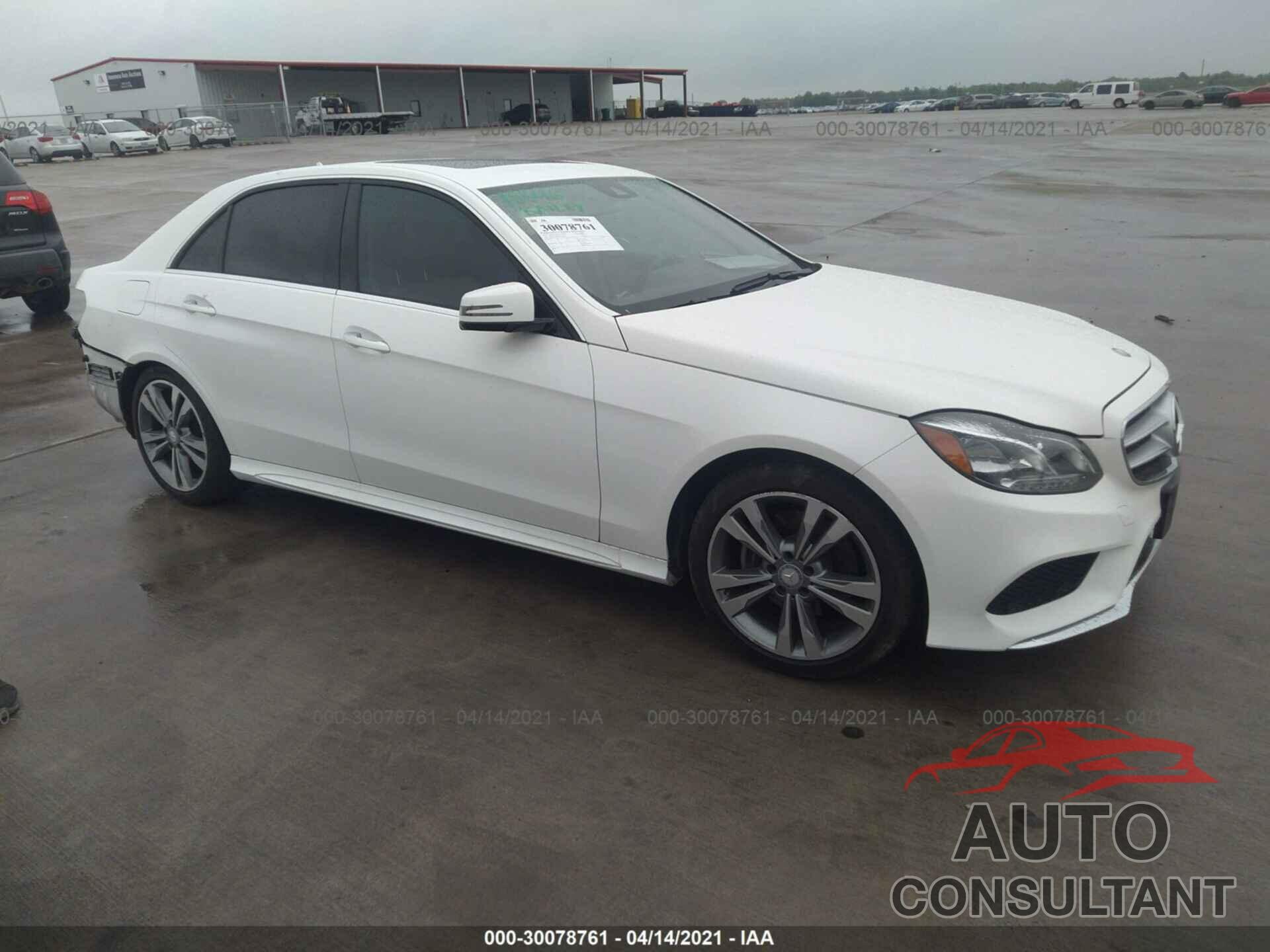 MERCEDES-BENZ E-CLASS 2016 - WDDHF5KBXGB252940