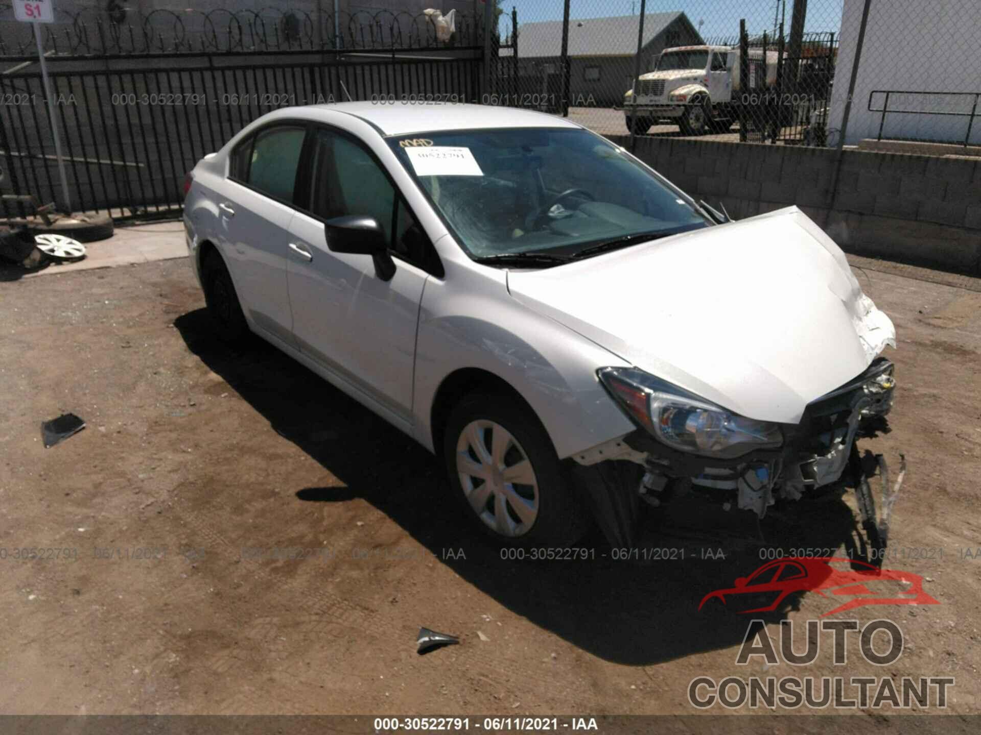 SUBARU IMPREZA SEDAN 2016 - JF1GJAA68GH019238