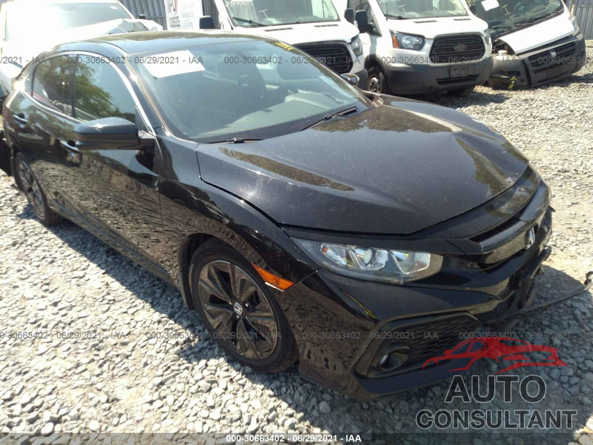 HONDA CIVIC HATCHBACK 2018 - SHHFK7H51JU422583
