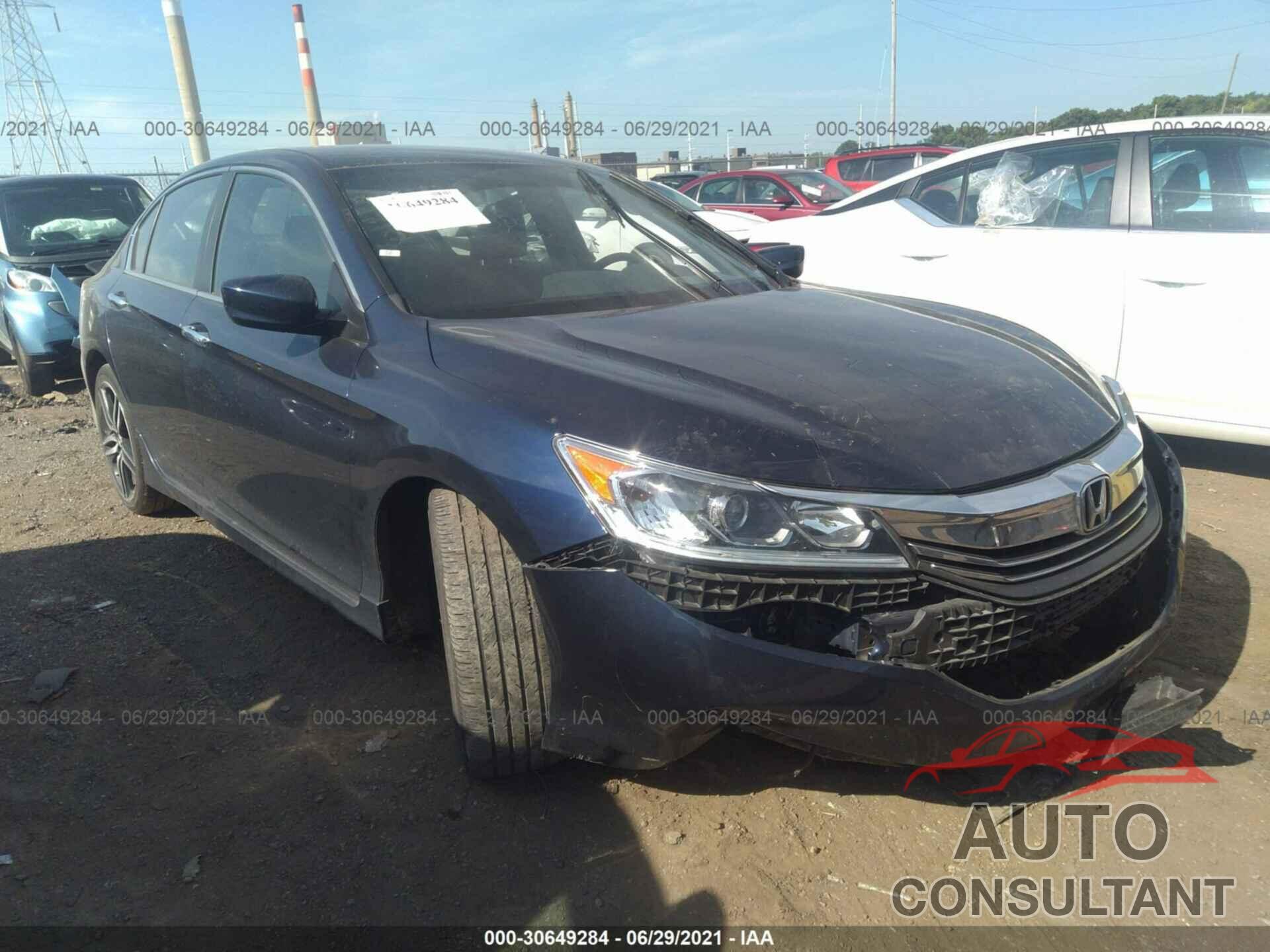 HONDA ACCORD SEDAN 2017 - 1HGCR2F17HA262202