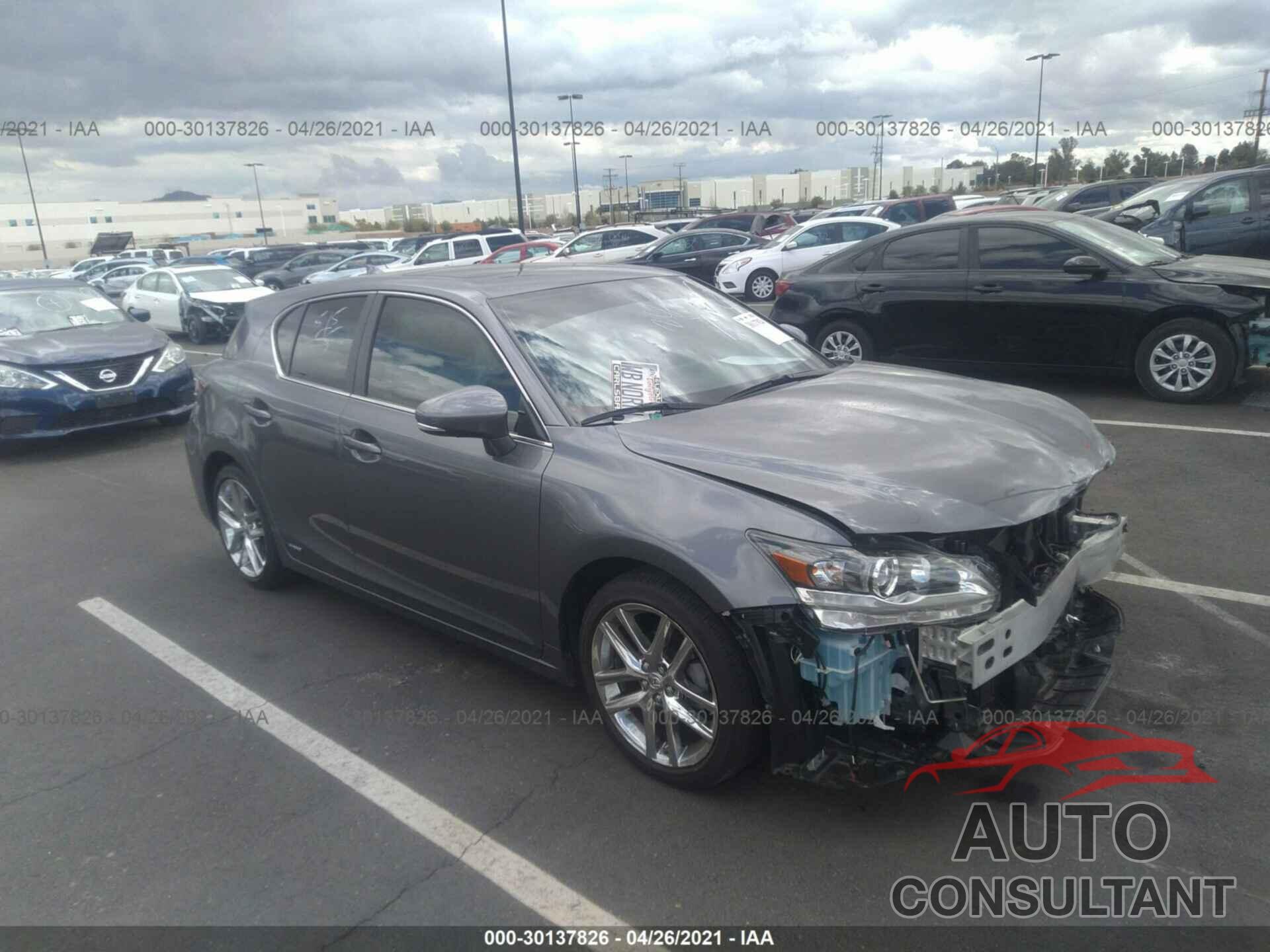 LEXUS CT 200H 2016 - JTHKD5BH7G2272362