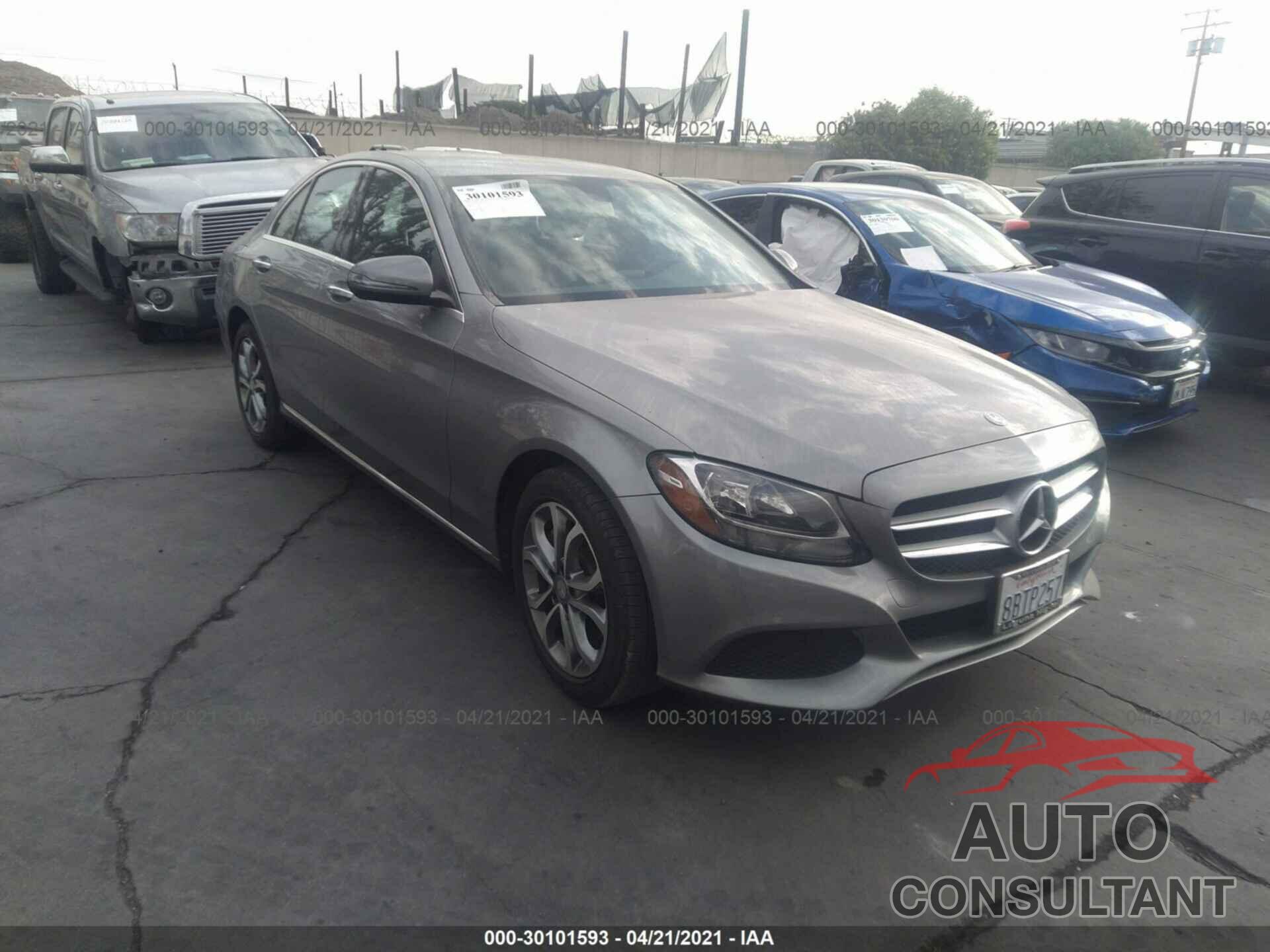 MERCEDES-BENZ C-CLASS 2016 - 55SWF4JB1GU160799