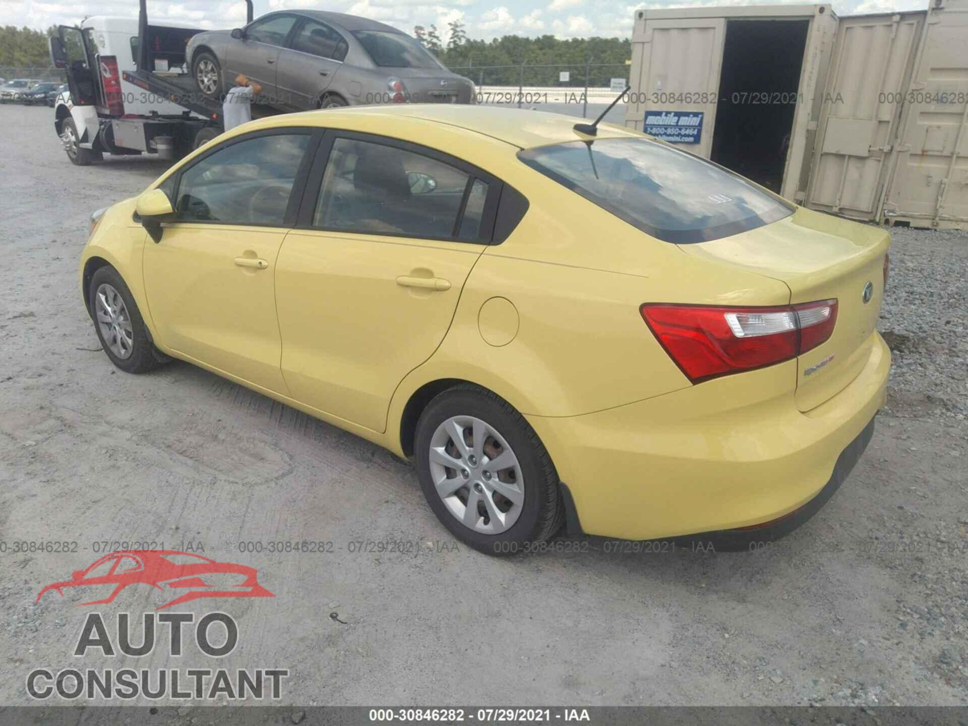 KIA RIO 2016 - KNADM4A33G6663699