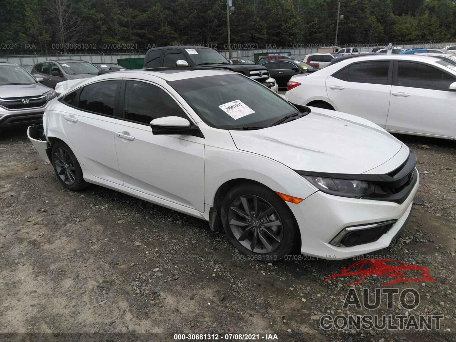 HONDA CIVIC SEDAN 2020 - 19XFC1F72LE006454