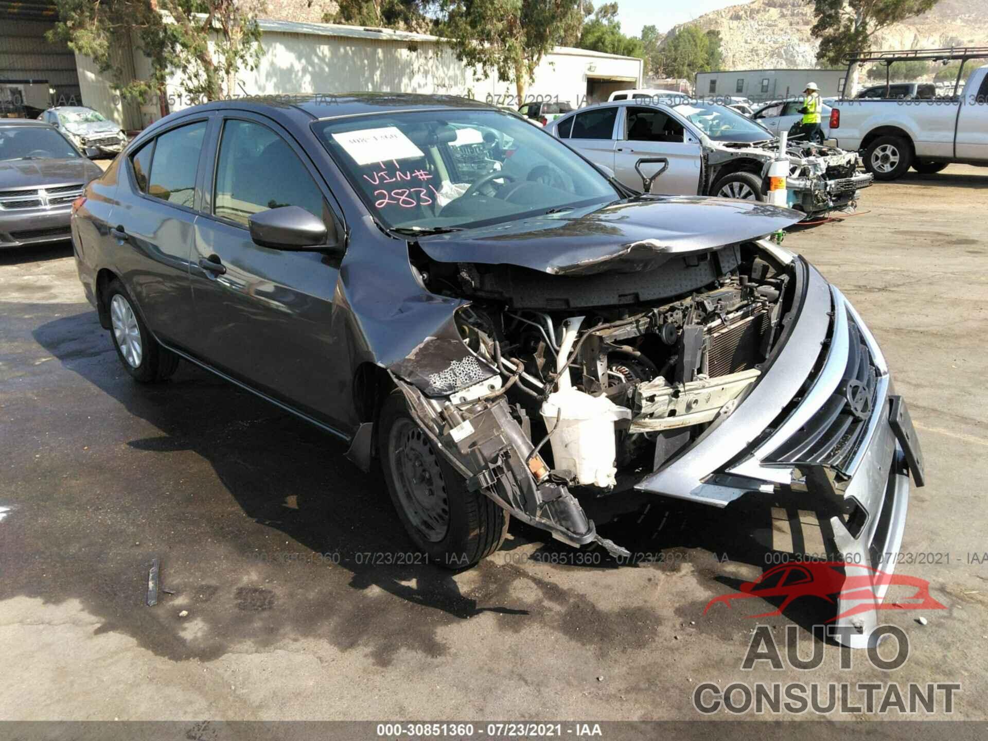 NISSAN VERSA 2016 - 3N1CN7AP8GL882831