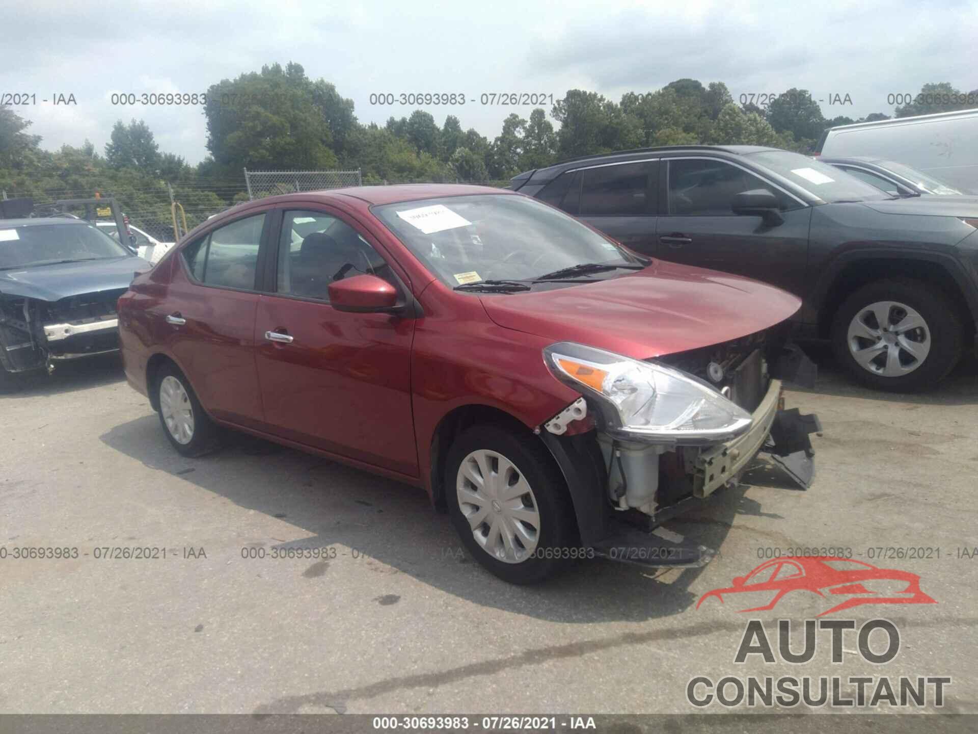 NISSAN VERSA 2016 - 3N1CN7AP7GL863607