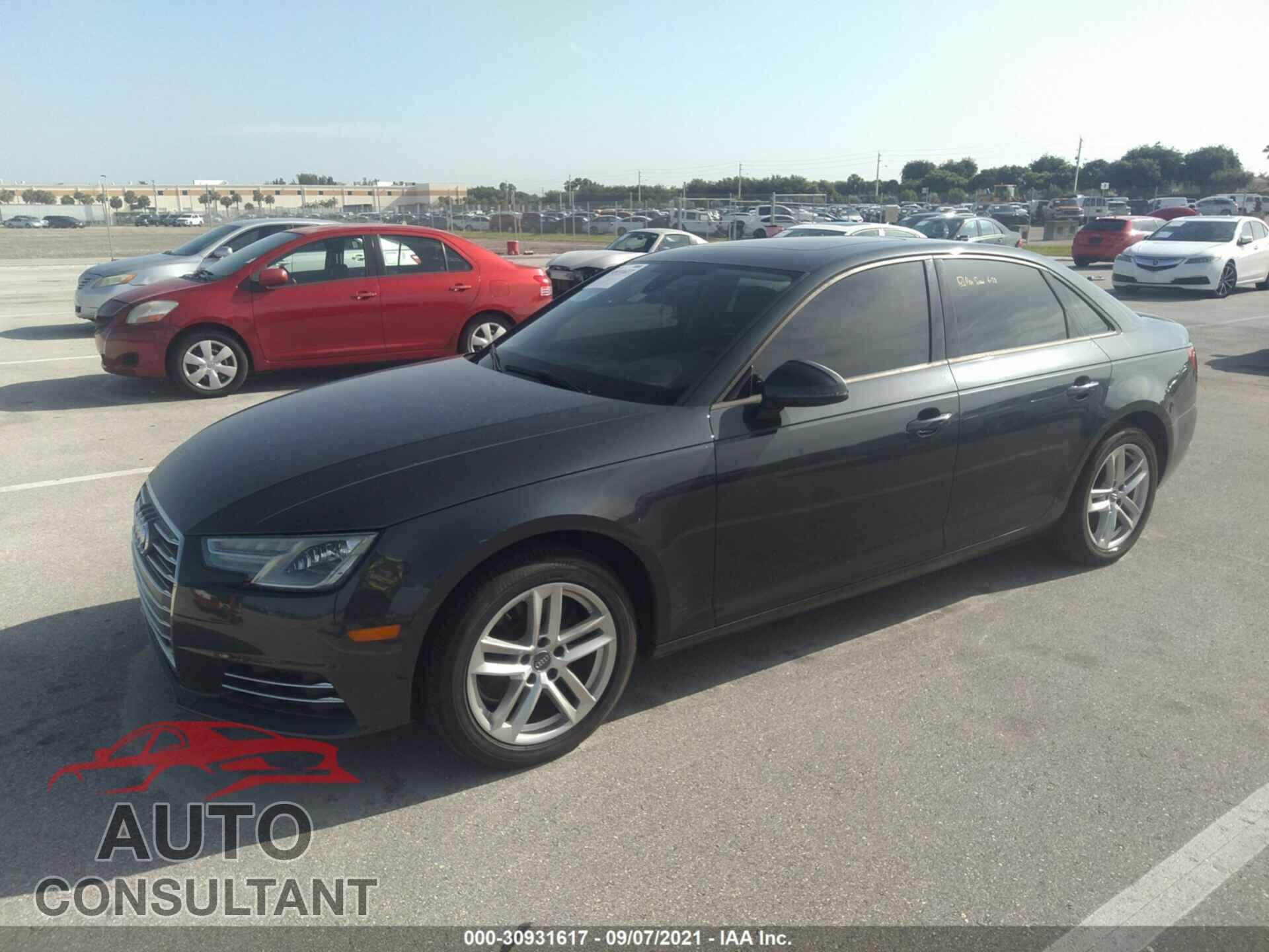 AUDI A4 2017 - WAUGMAF42HN029594
