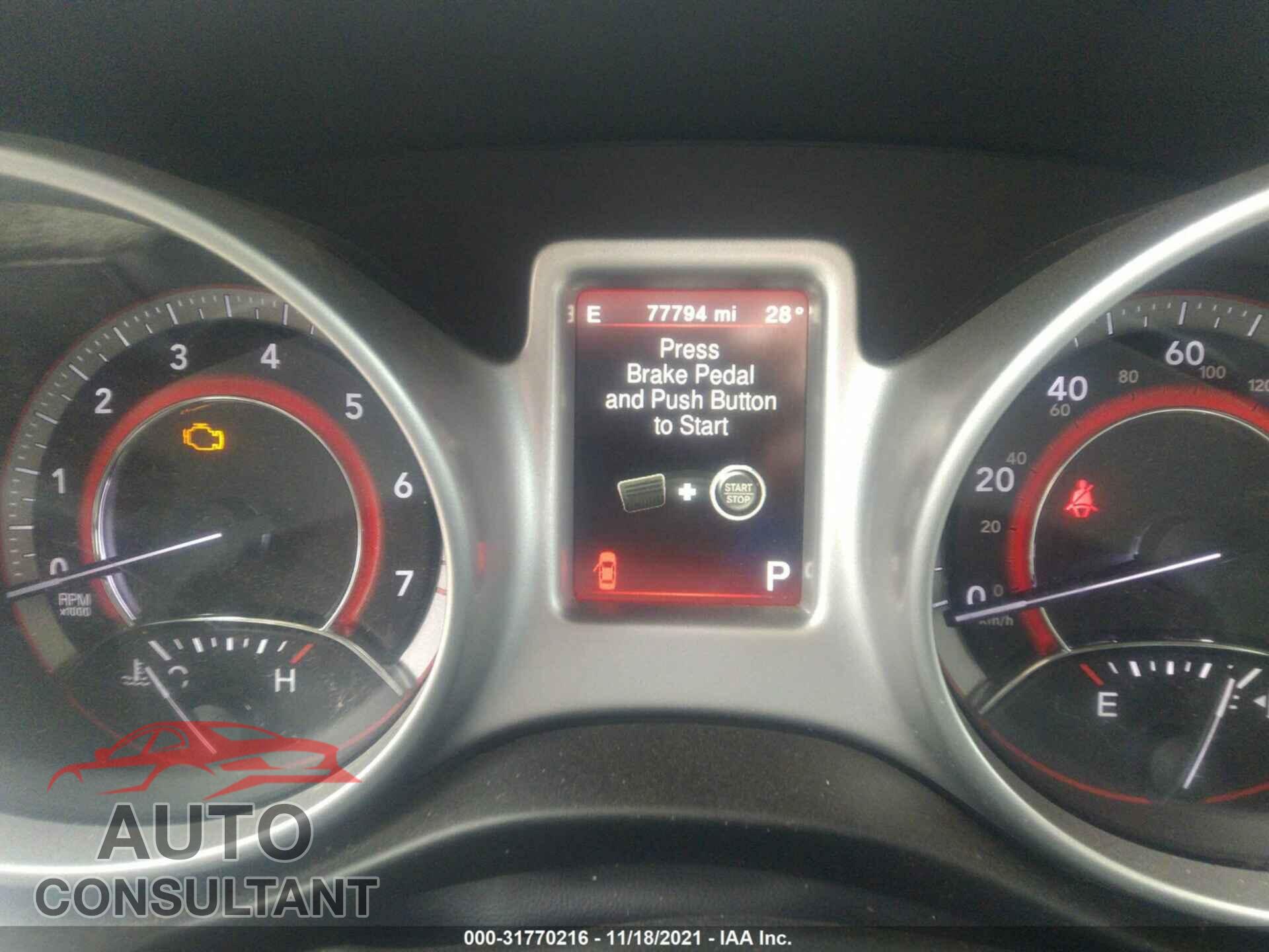 DODGE JOURNEY 2017 - 3C4PDDEG8HT567426