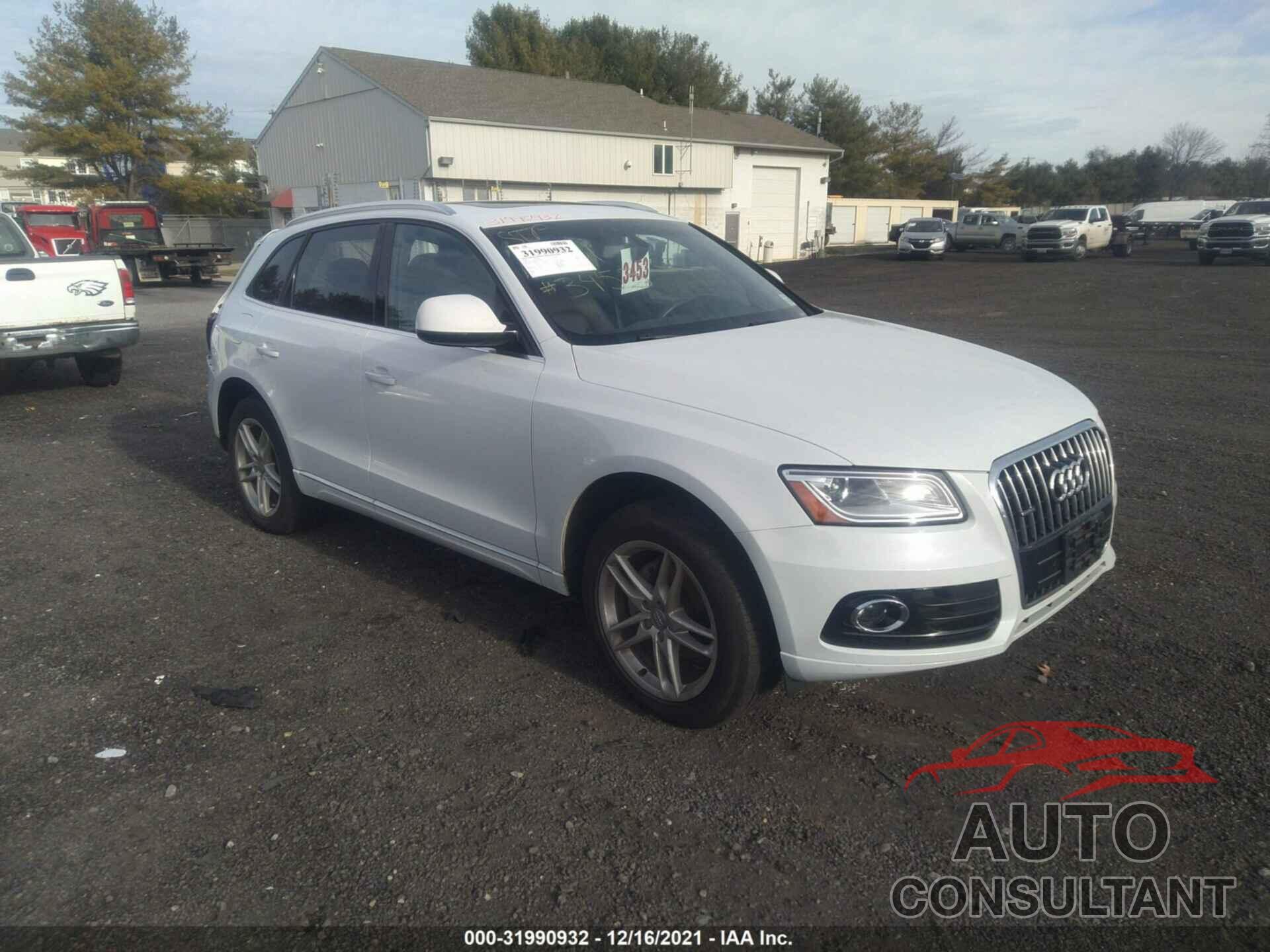 AUDI Q5 2016 - WA1C2AFP4GA107391