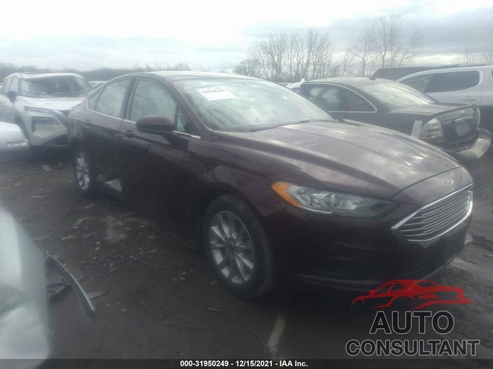 FORD FUSION 2017 - 3FA6P0H74HR243805