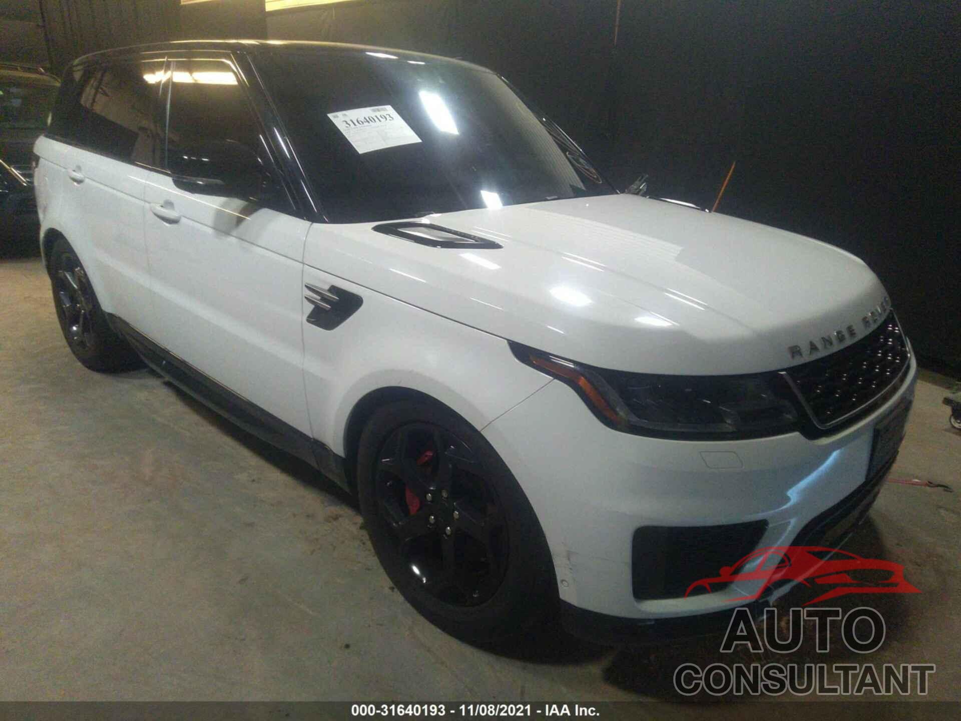 LAND ROVER RANGE ROVER SPORT 2018 - SALWR2RV9JA803694