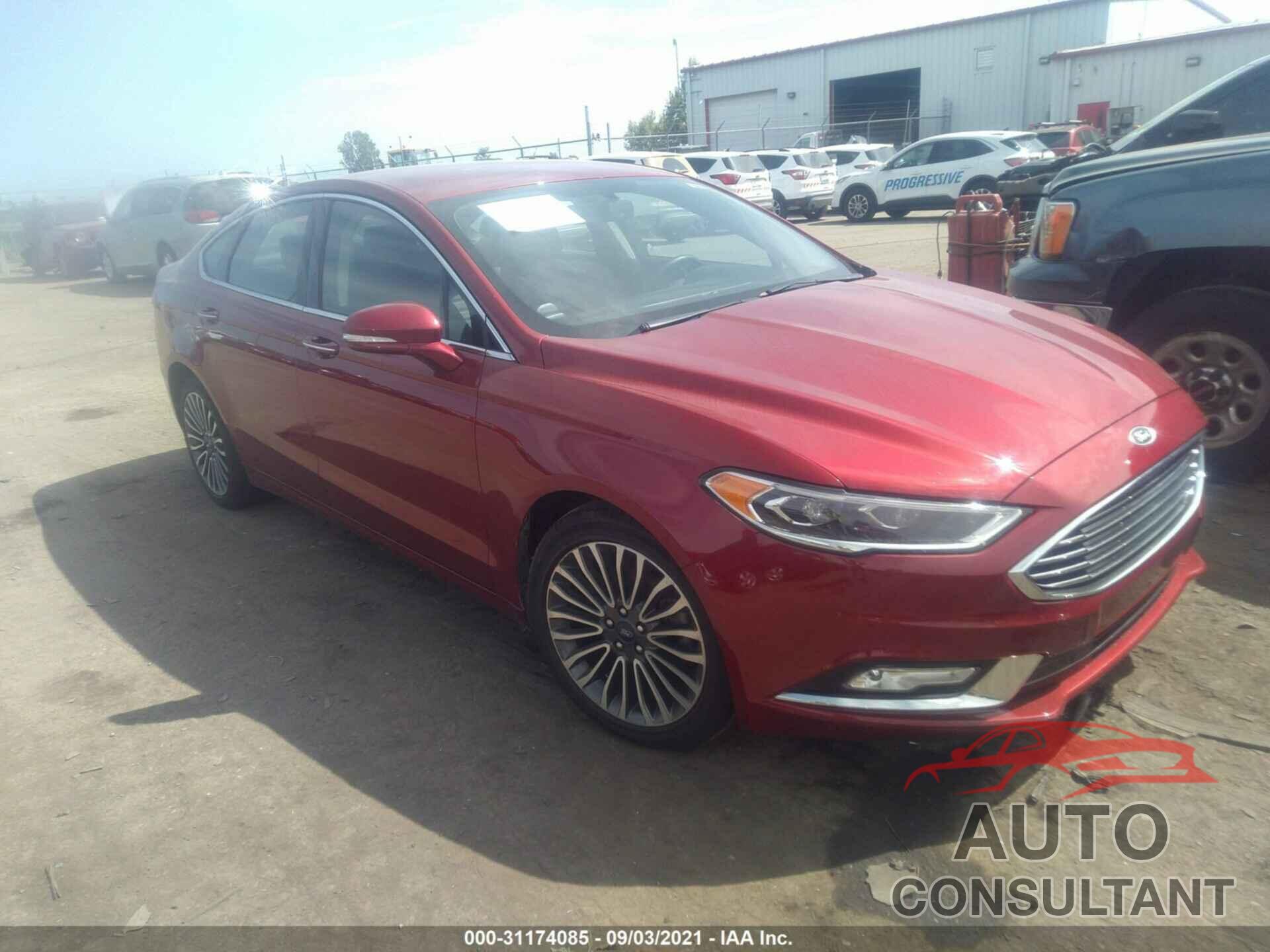 FORD FUSION 2017 - 3FA6P0T99HR412287
